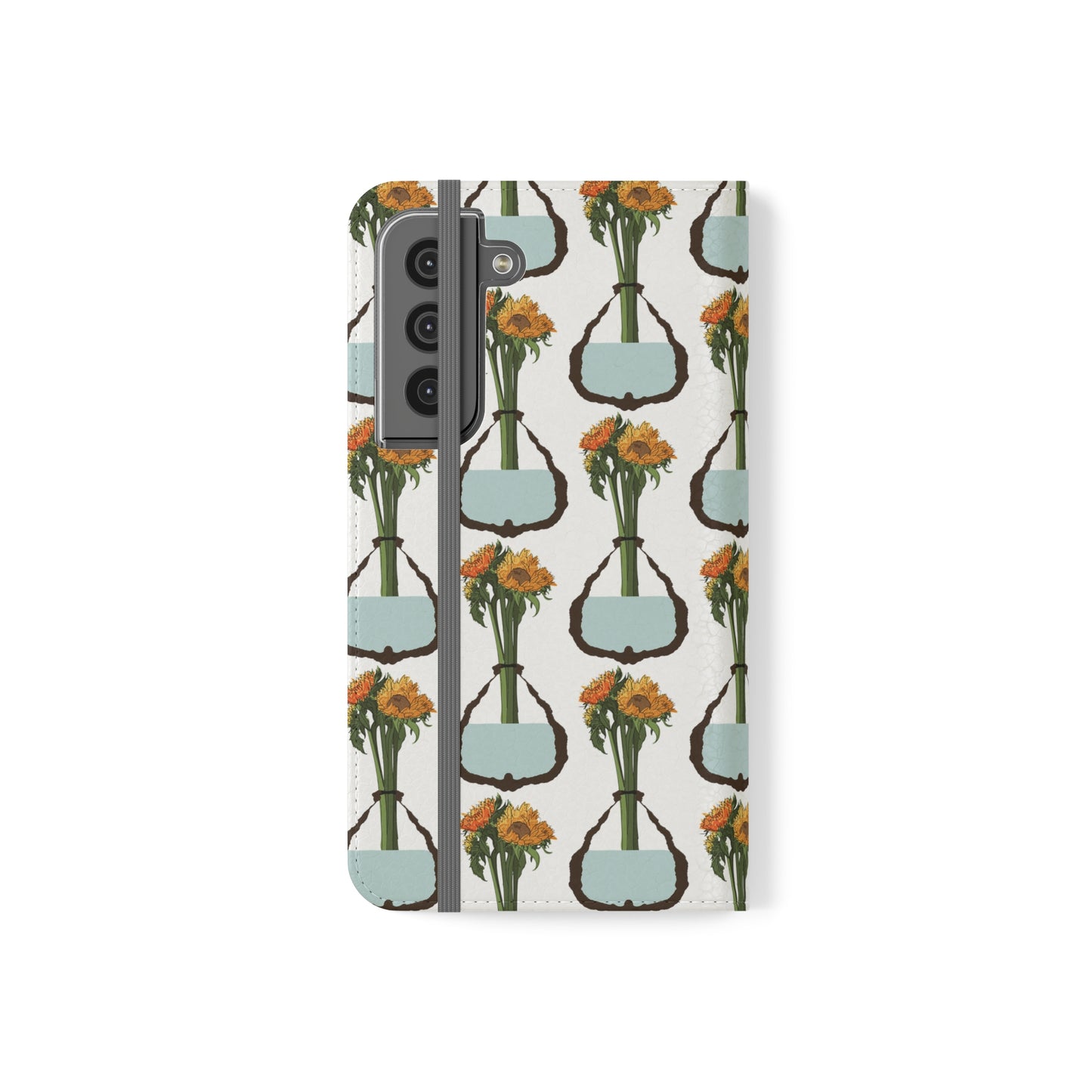 Sunflowers Flip Cases for Samsung