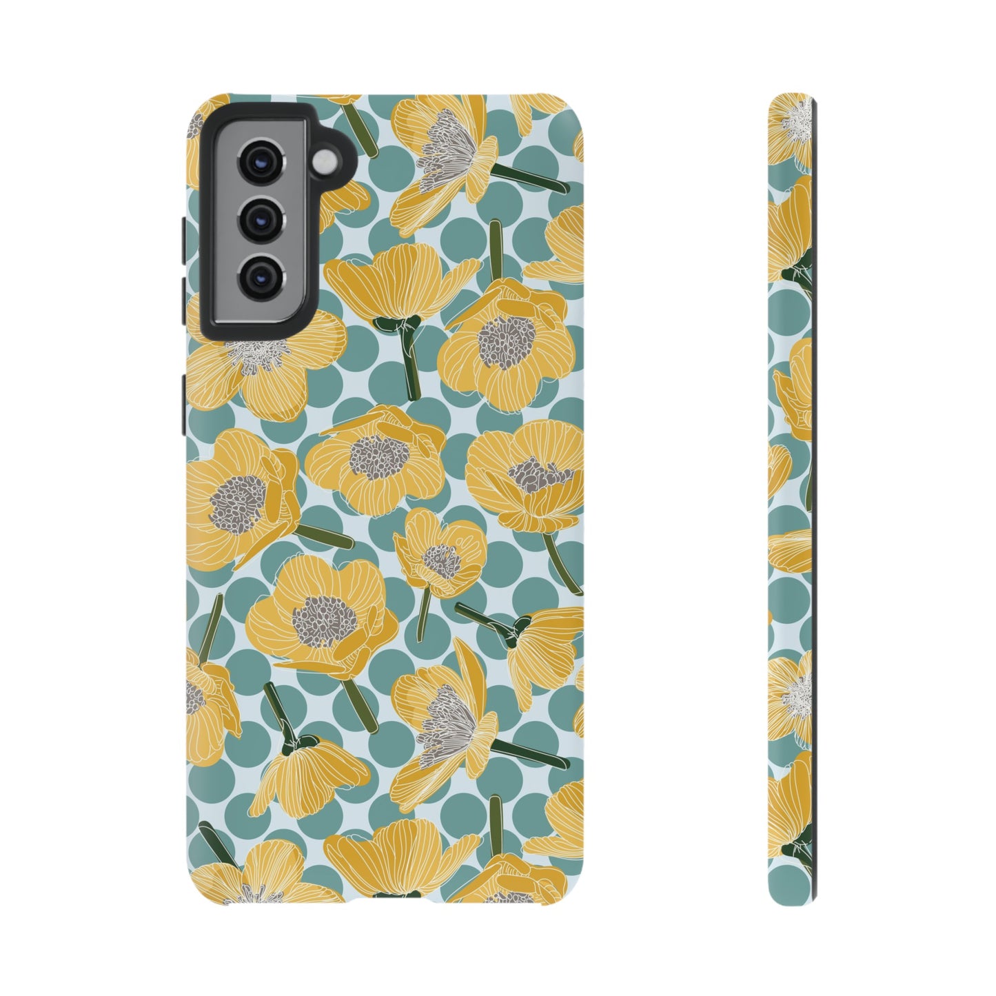 Buttercups and Polka Dots Tough Cases for Samsung