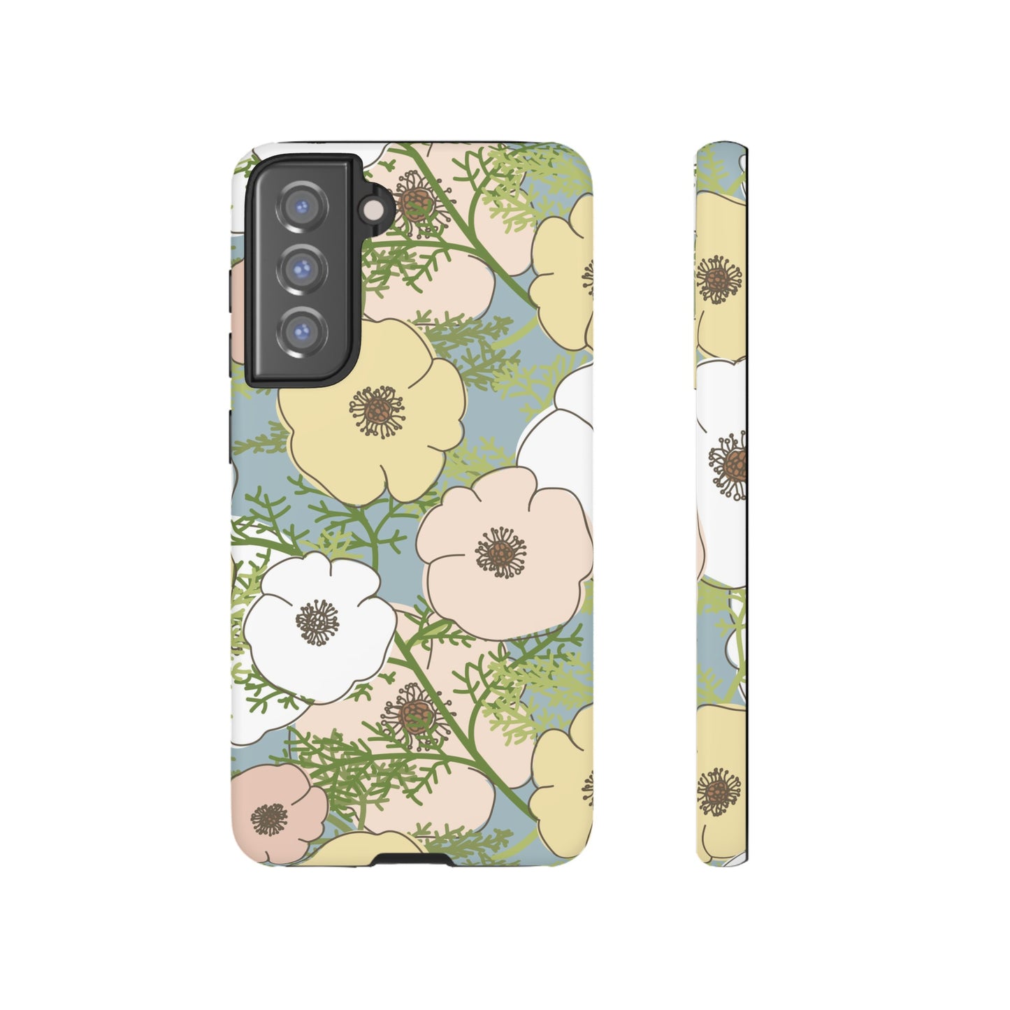 Playful Poppies Tough Cases for Samsung