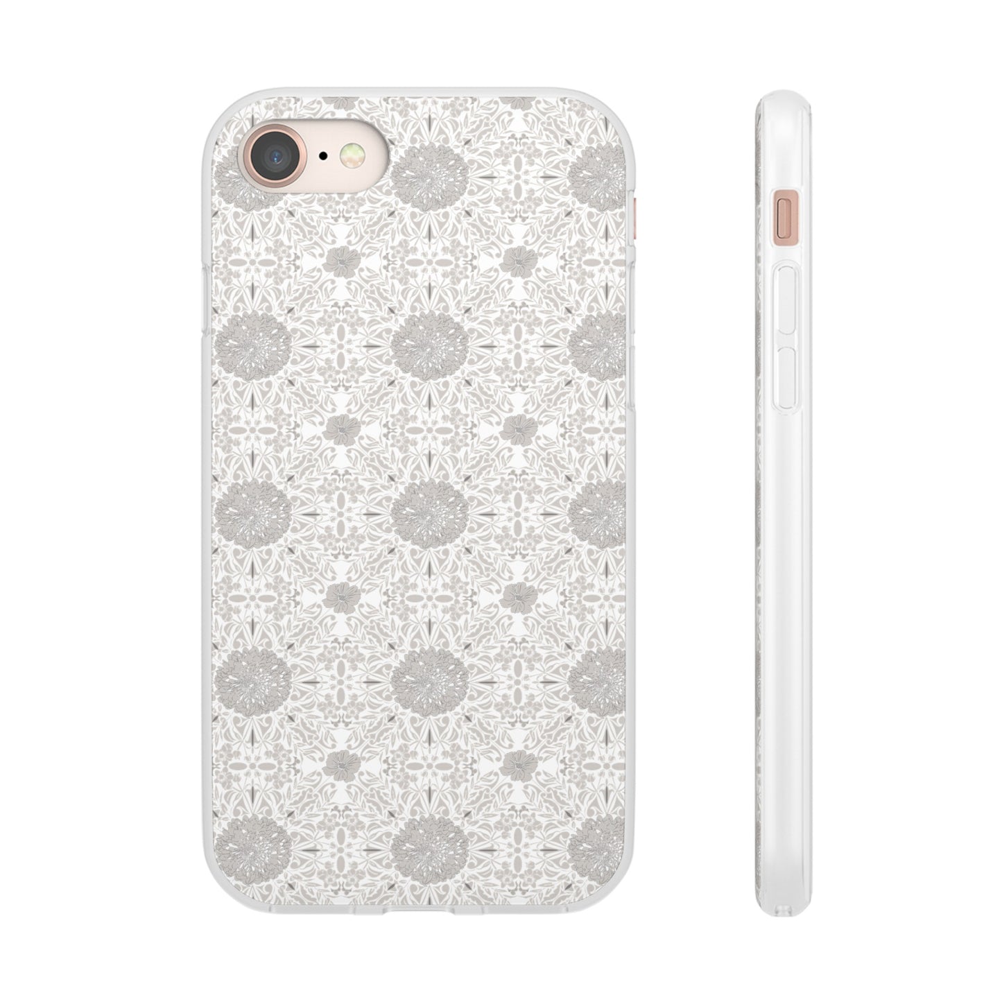 New Nouveau in Gray Flexi Cases for iPhone