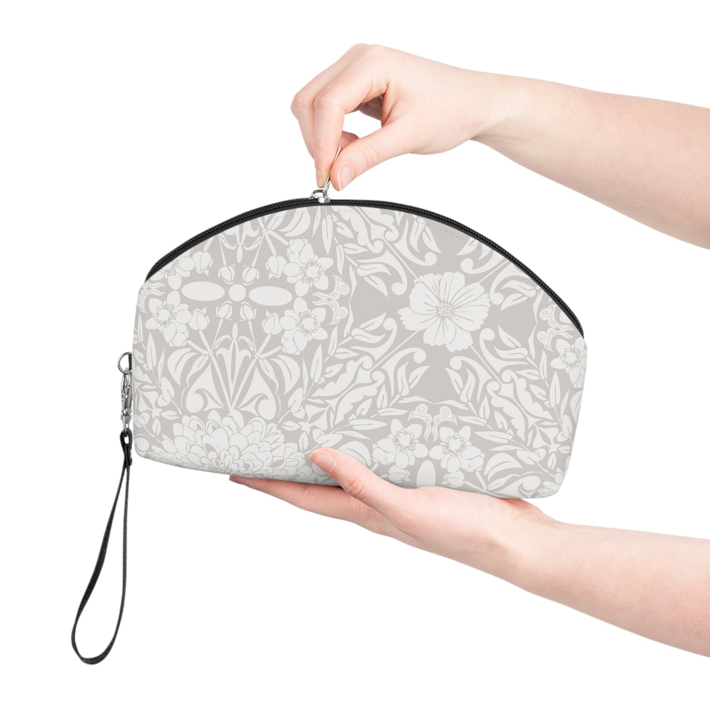 New Nouveau in Gray Makeup Bag