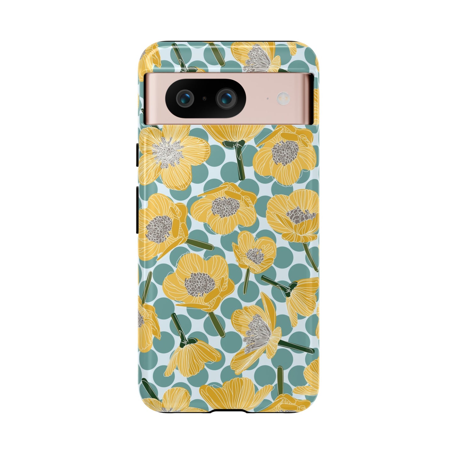 Buttercups and Polka Dots Tough Cases for Google Pixel