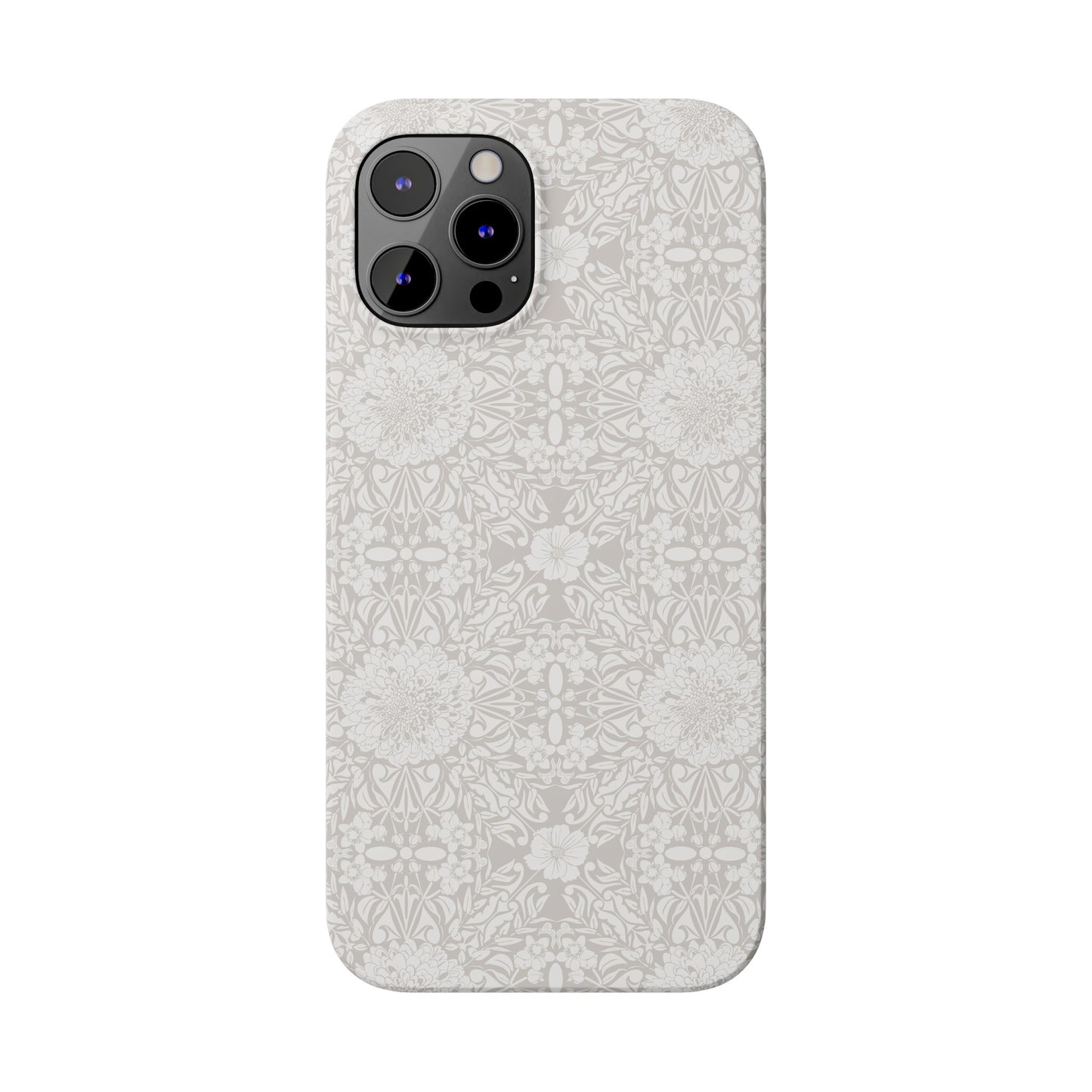 New Nouveau in Gray Slim Phone Cases