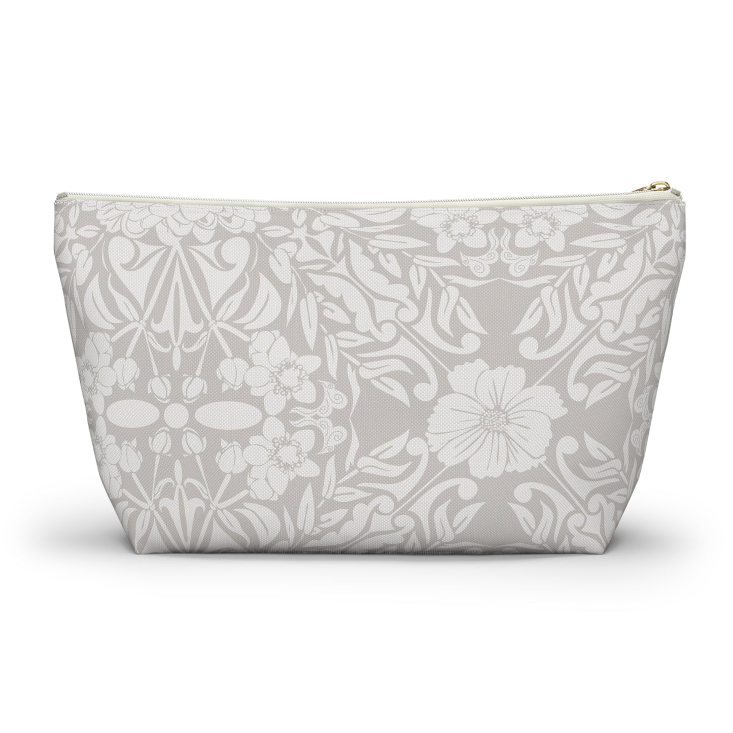 New Nouveau in Gray Accessory Pouch w T-bottom