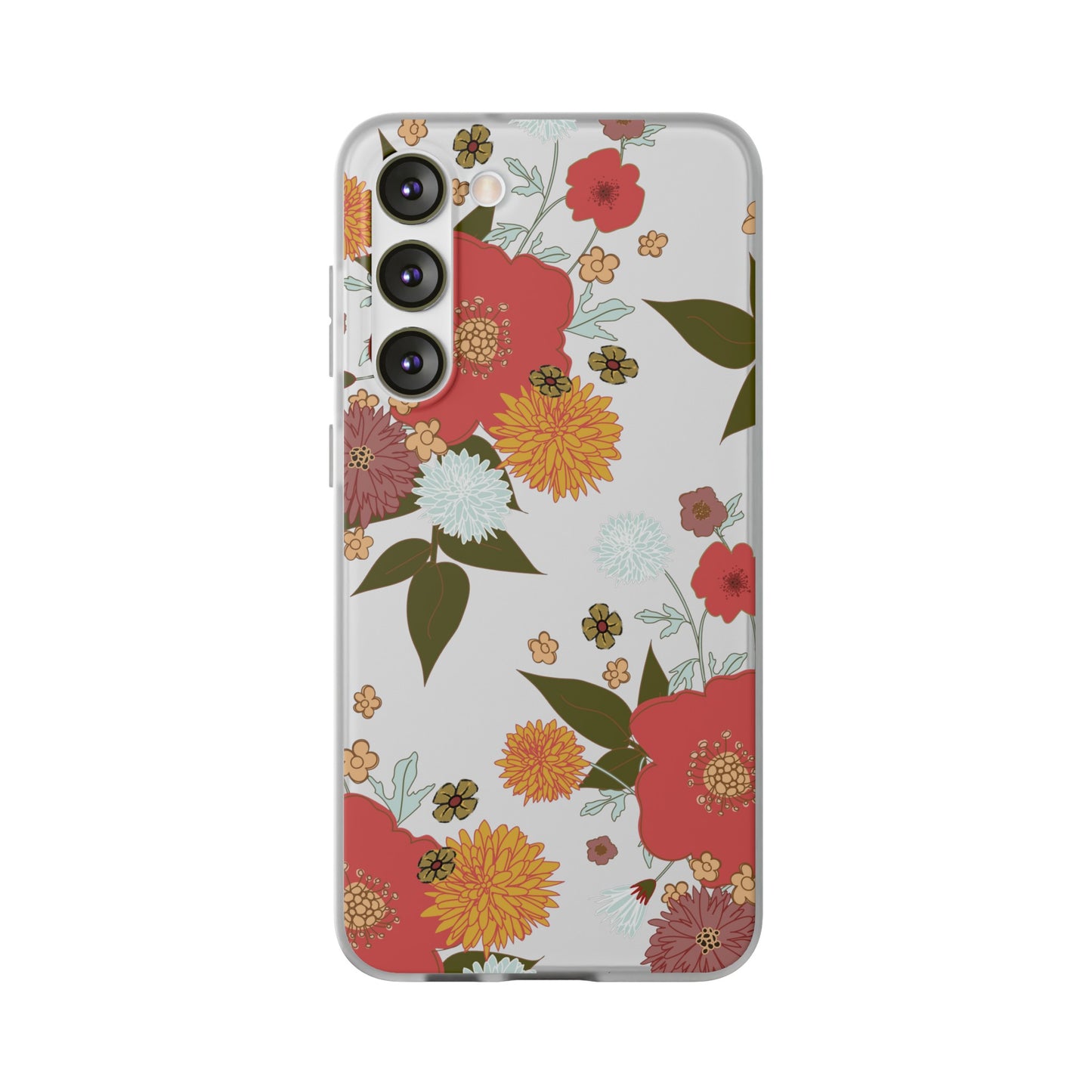 Flowers Flexi Cases for Samsung