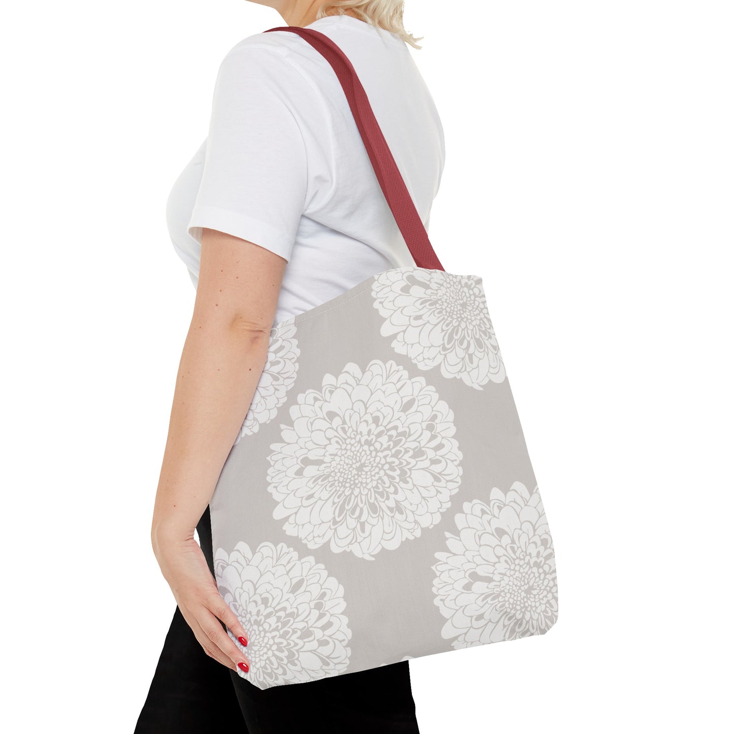 New Nouveau in Gray Tote Bag