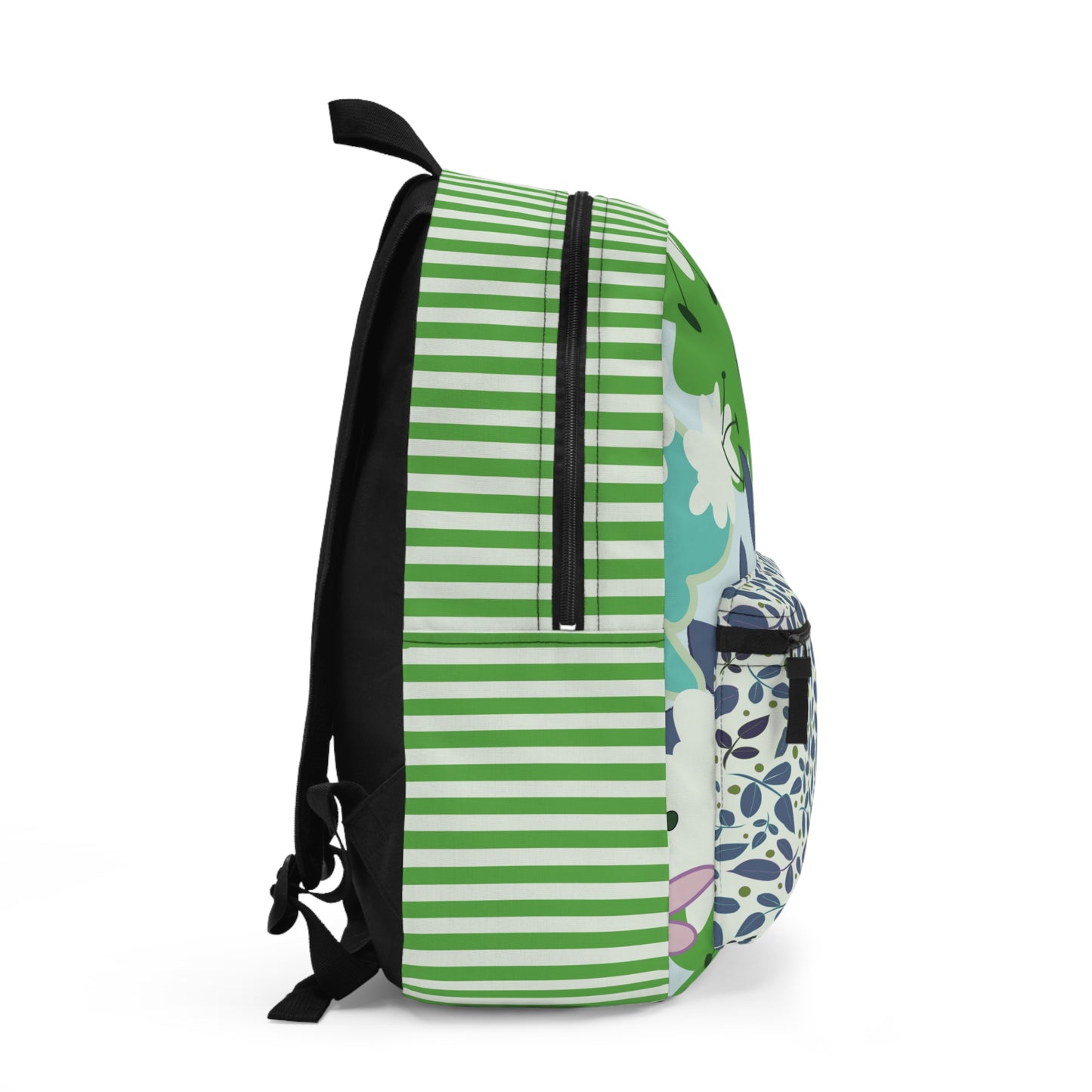 Mid Mod Floral in Blue and Green Backpack