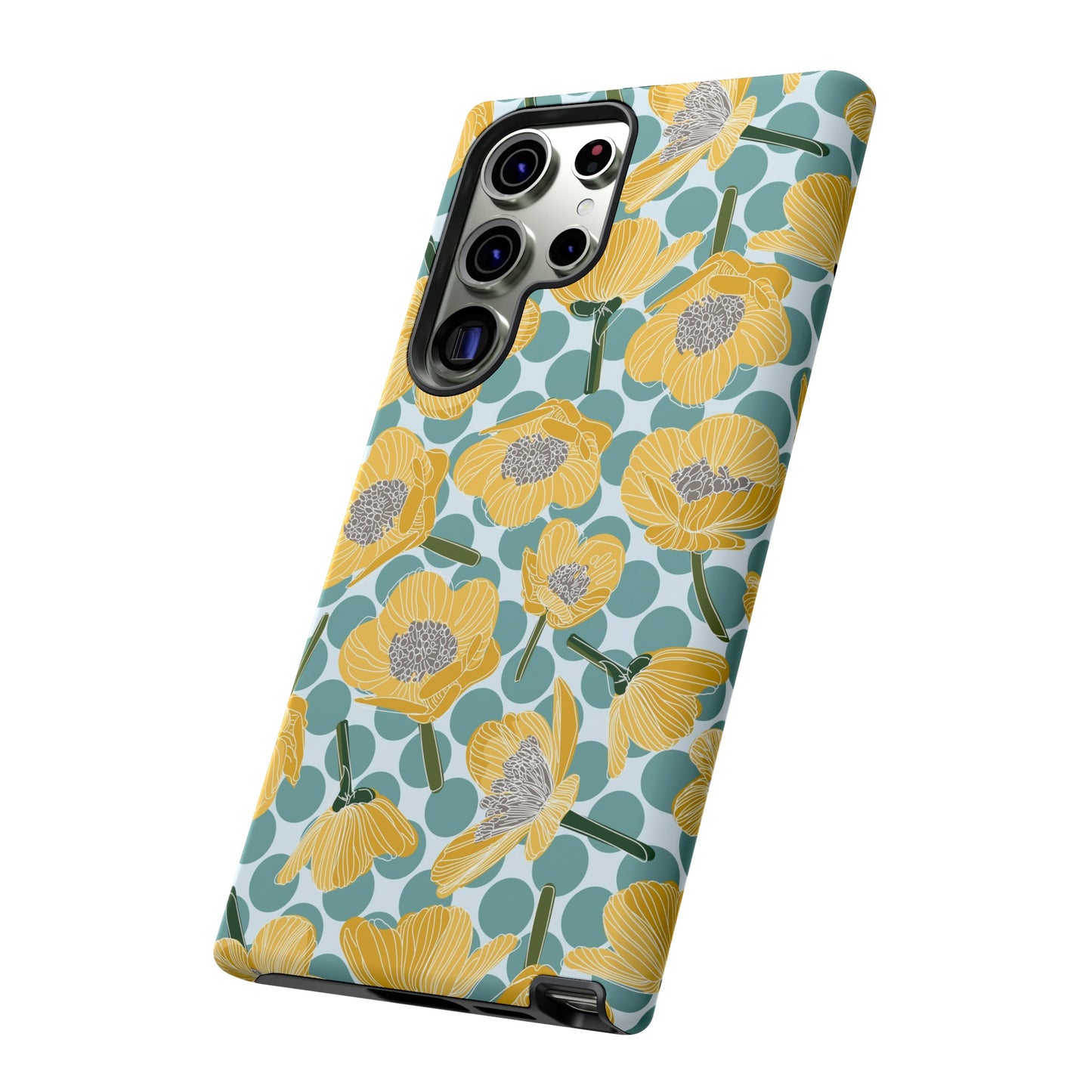 Buttercups and Polka Dots Tough Cases for Samsung