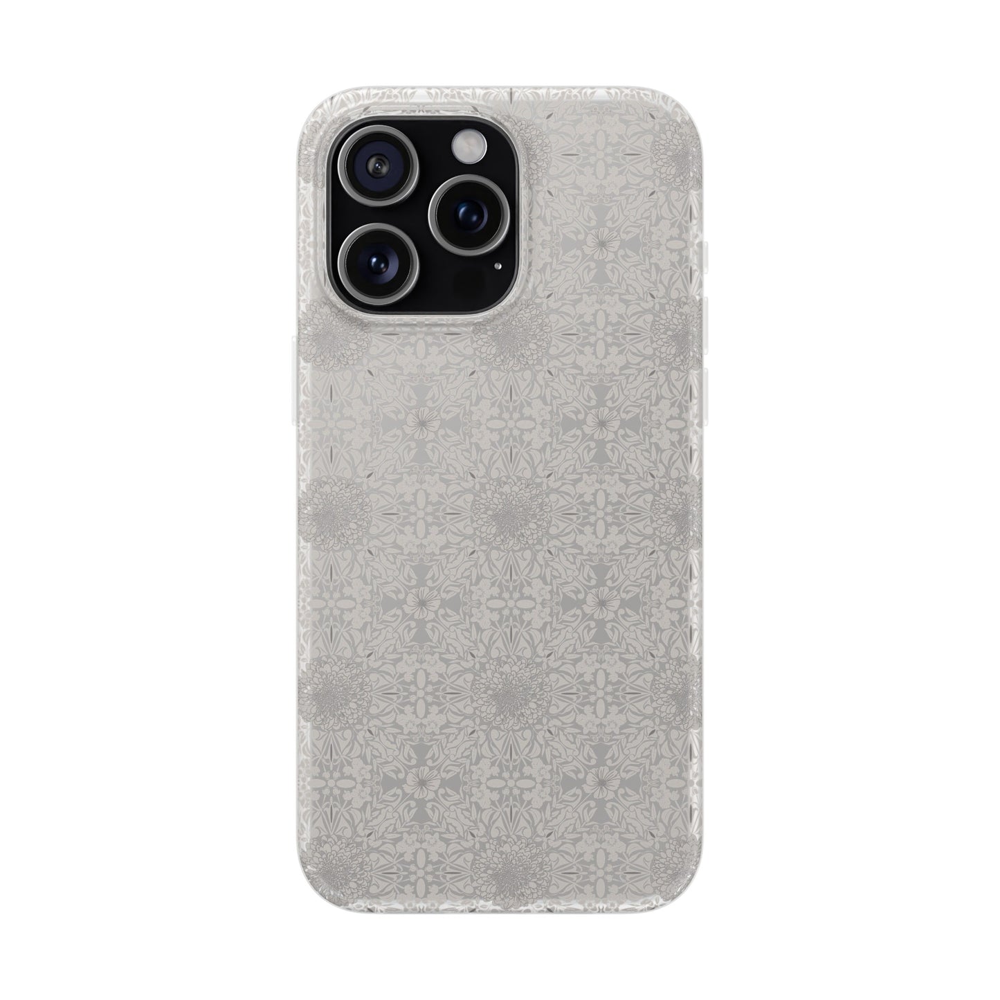 New Nouveau in Gray Flexi Cases for iPhone