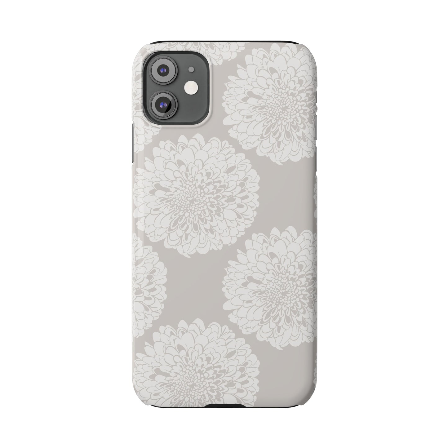 New Nouveau in Gray Slim Phone Cases