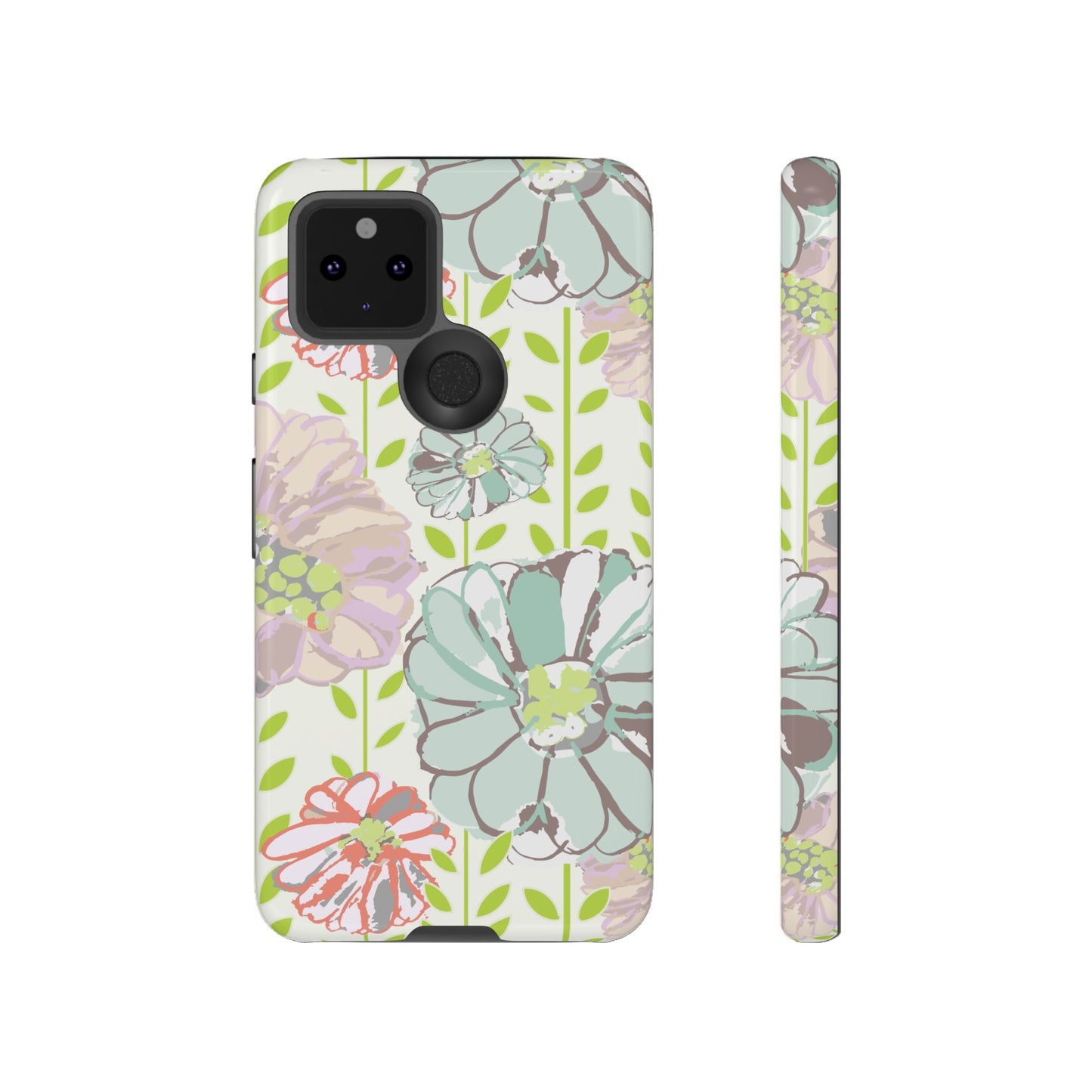 Soft Watercolor Floral Tough Cases for Google Pixel