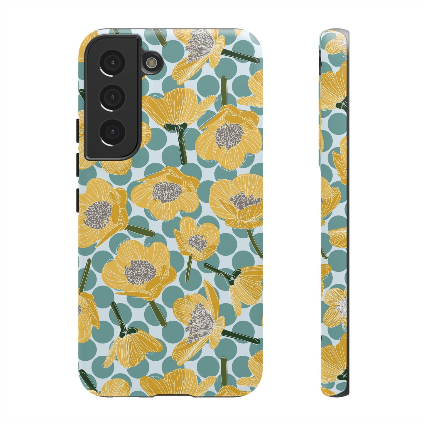 Buttercups and Polka Dots Tough Cases for Samsung