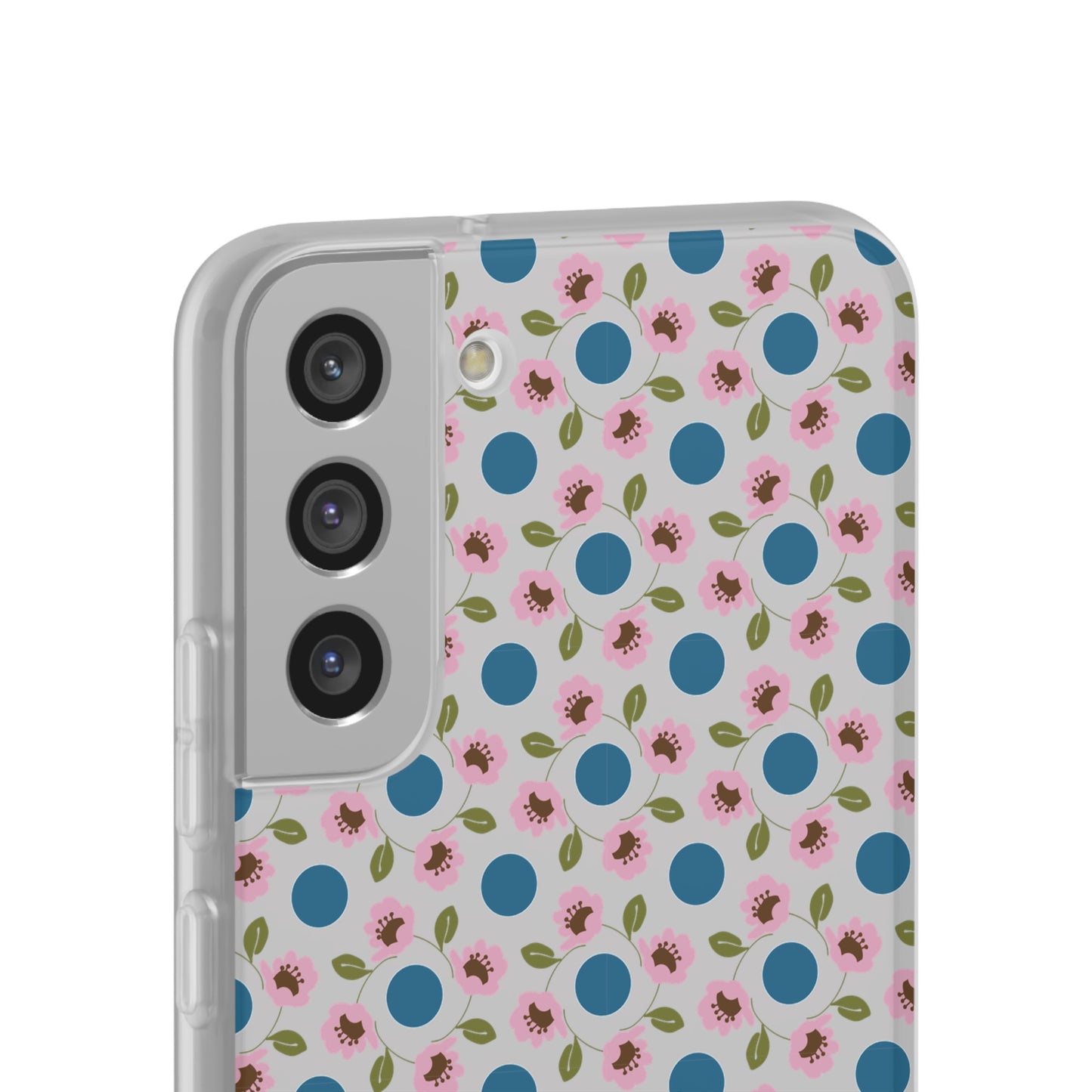 Wildflowers with Dots Flexi Cases for Samsung