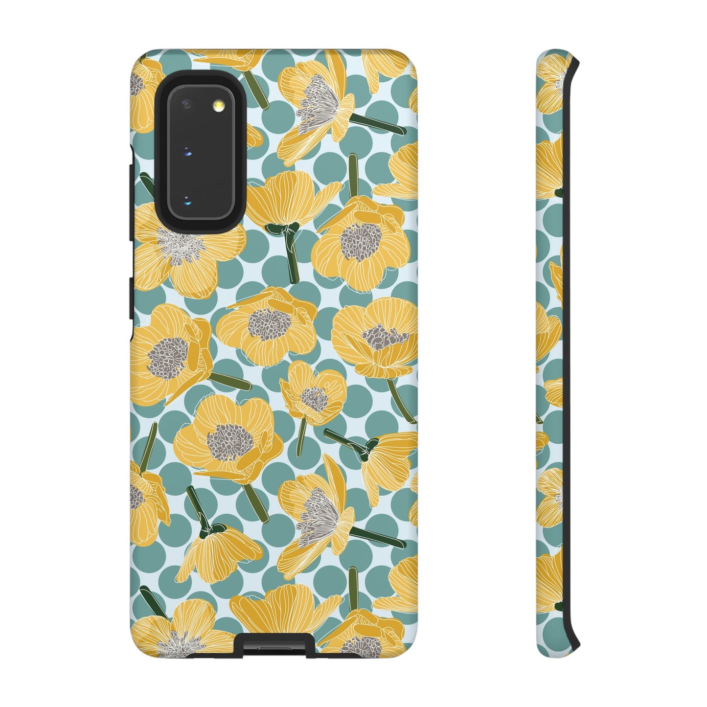 Buttercups and Polka Dots Tough Cases for Samsung