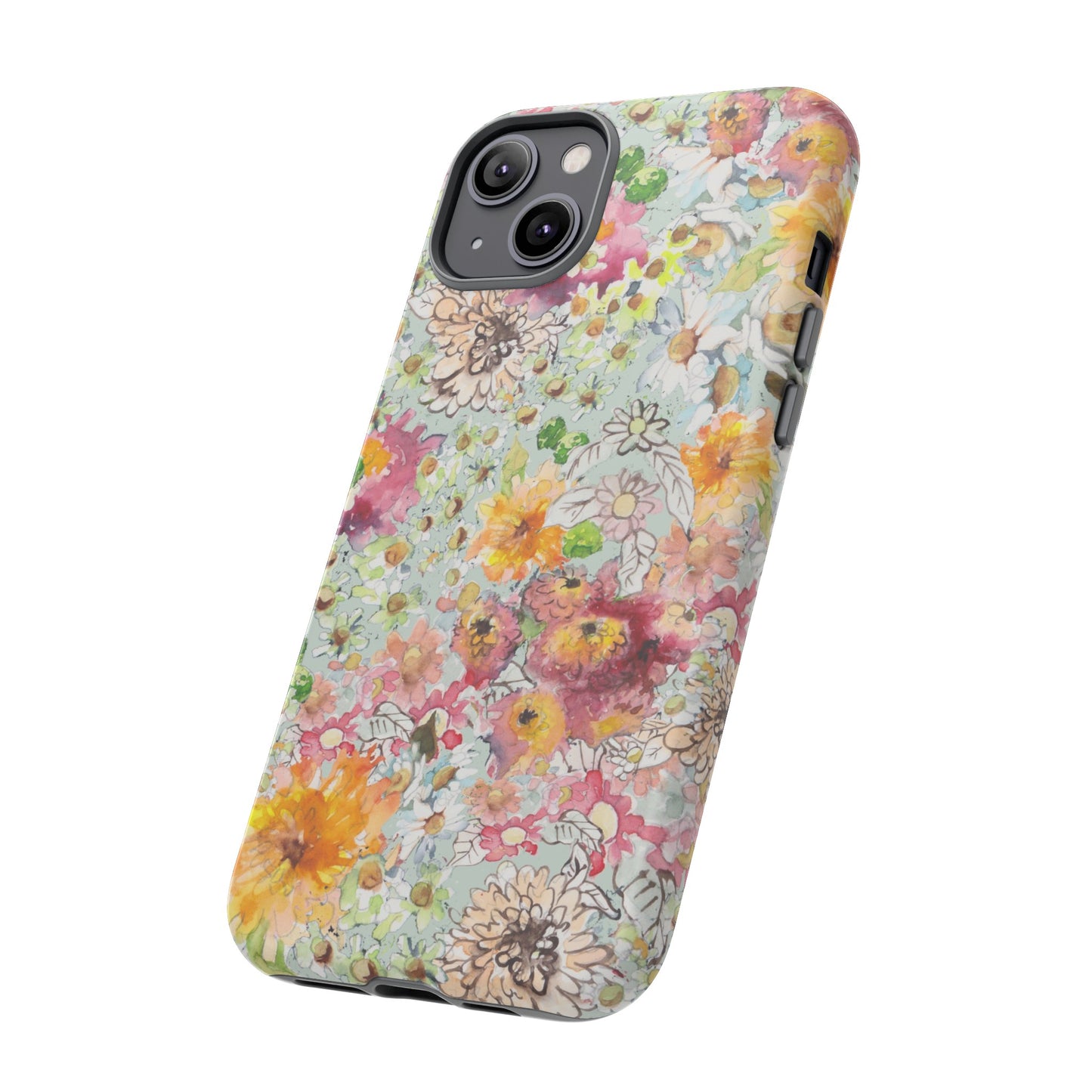 Farmhouse Floral Tough Cases for iPhone