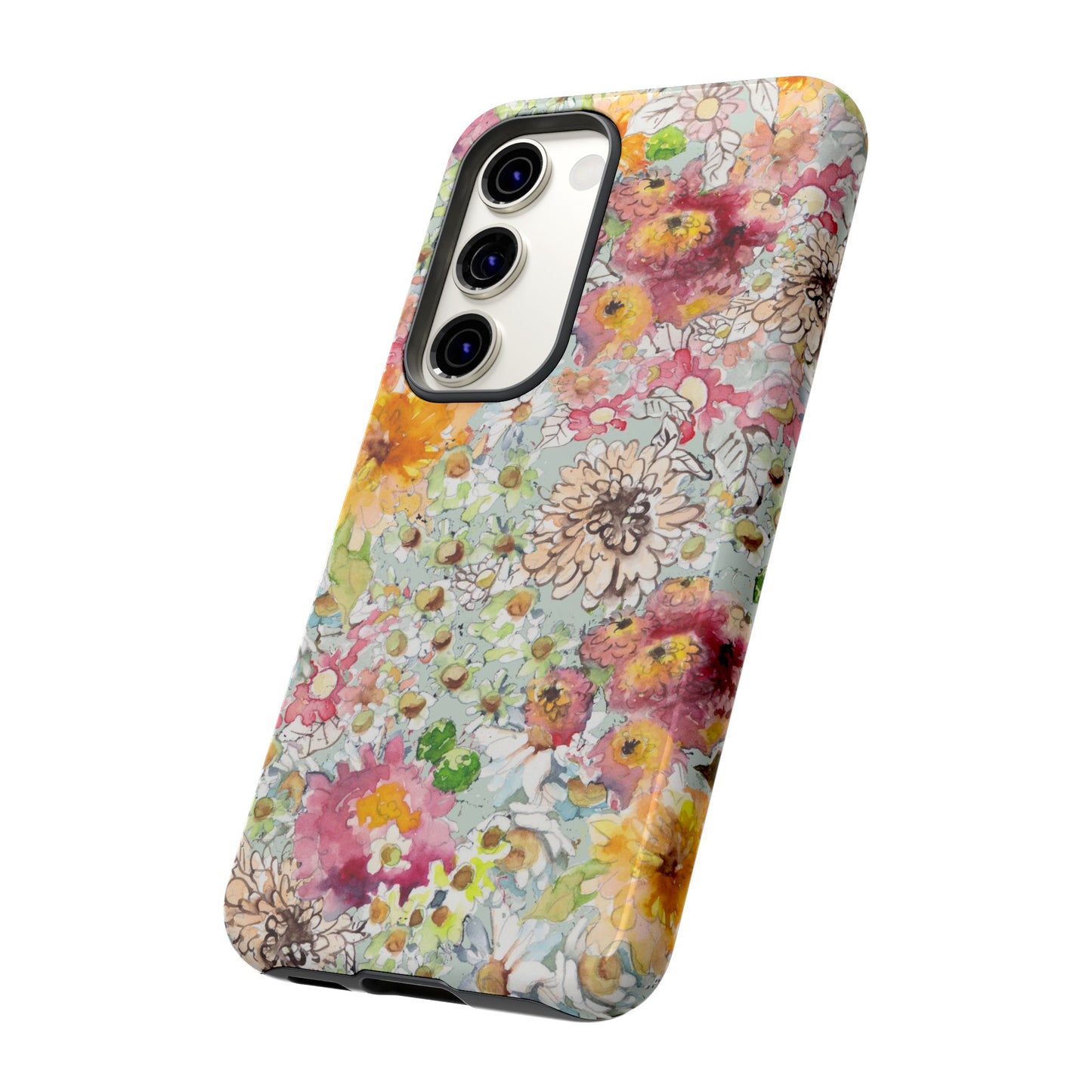 Farmhouse Floral Tough Cases for Samsung