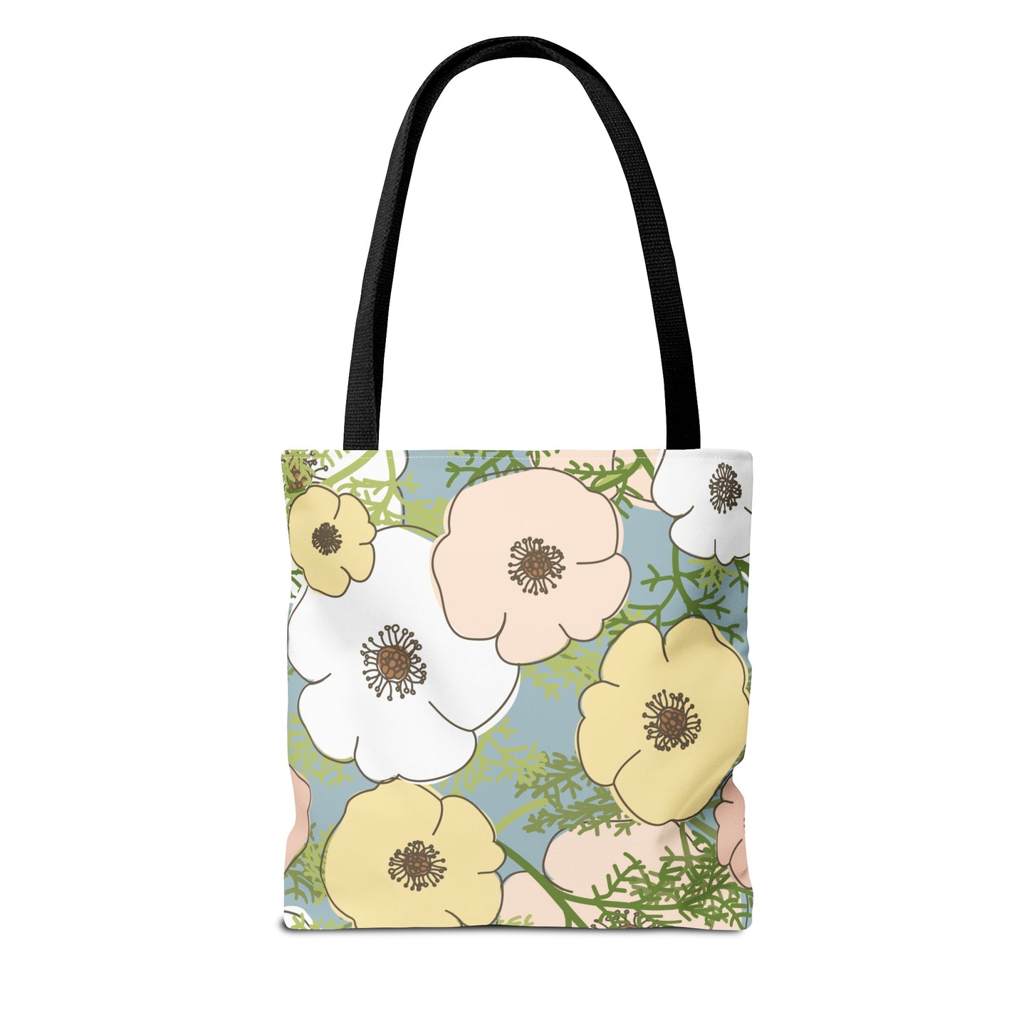 Playful Poppies Tote Bag