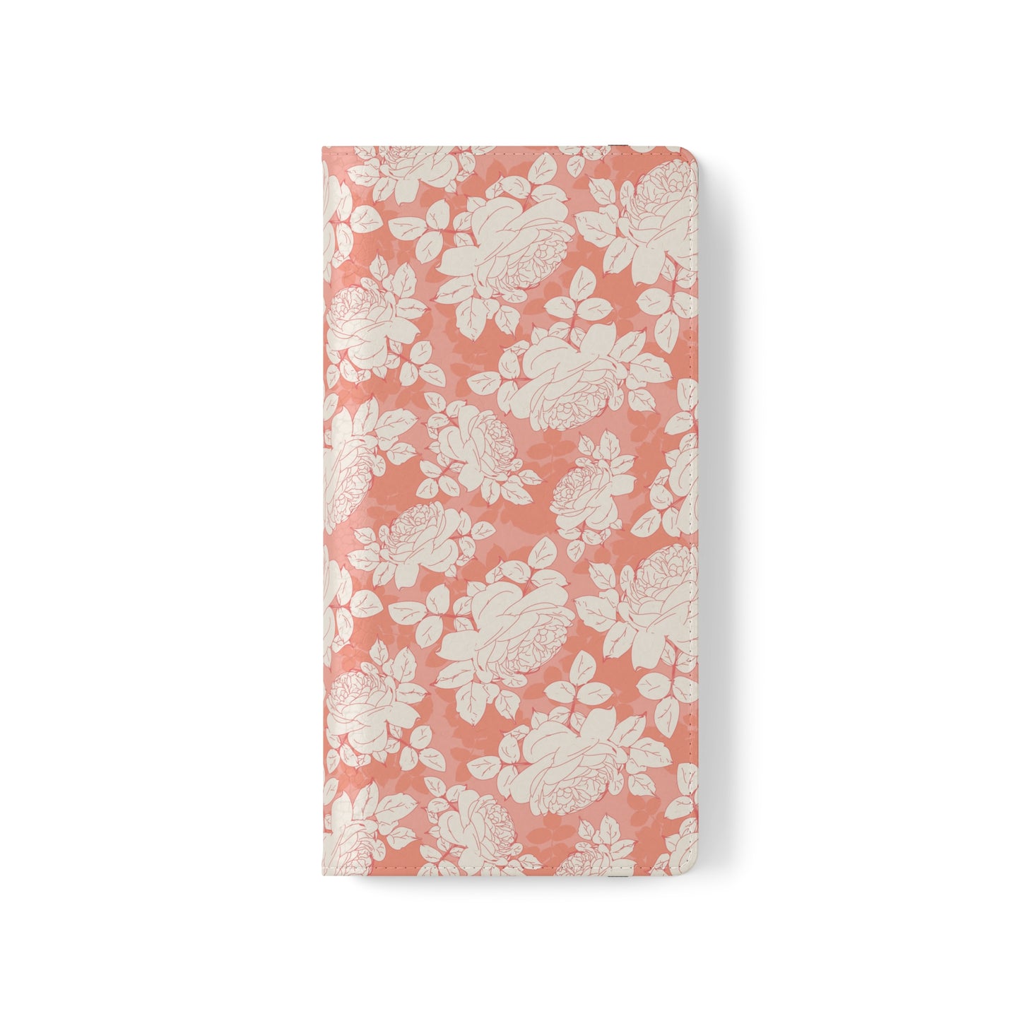 Peach and Cream Roses Flip Cases for Samsung