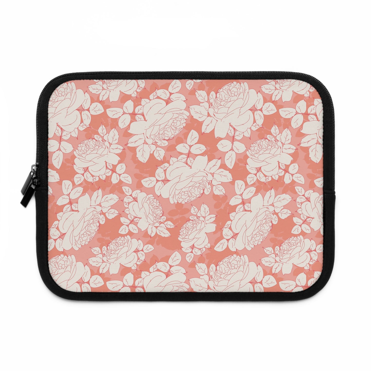 Peach and Cream Roses Laptop Sleeve