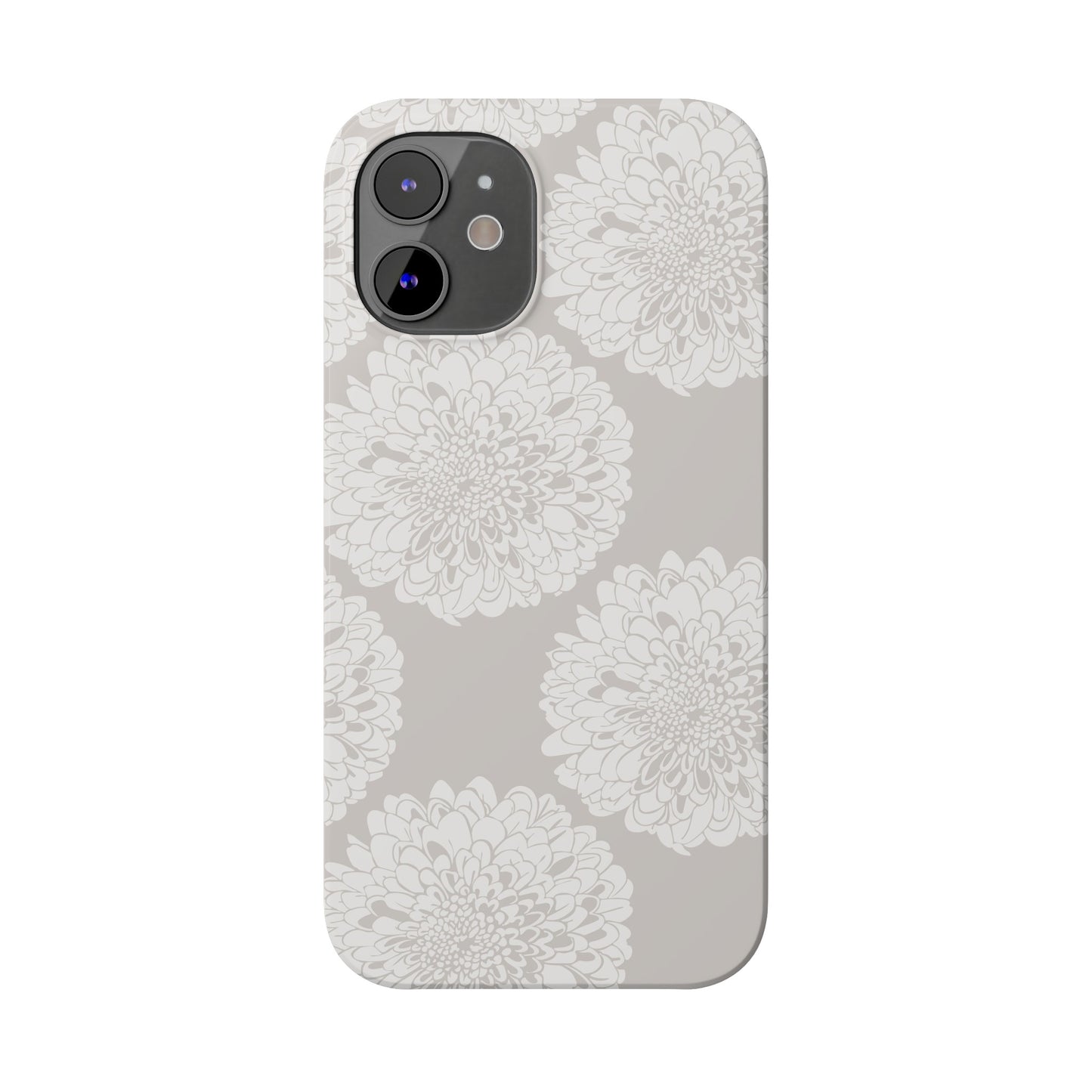 New Nouveau in Gray Slim Phone Cases