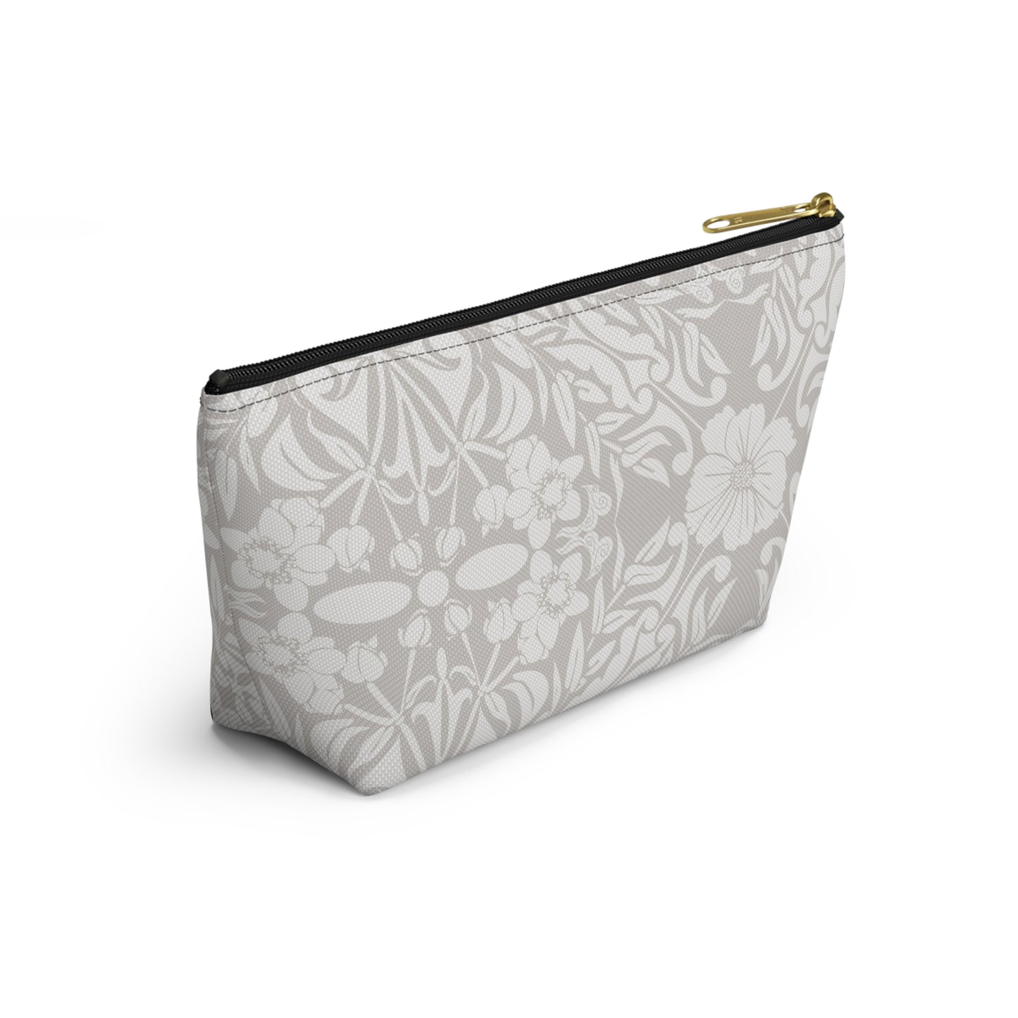 New Nouveau in Gray Accessory Pouch w T-bottom