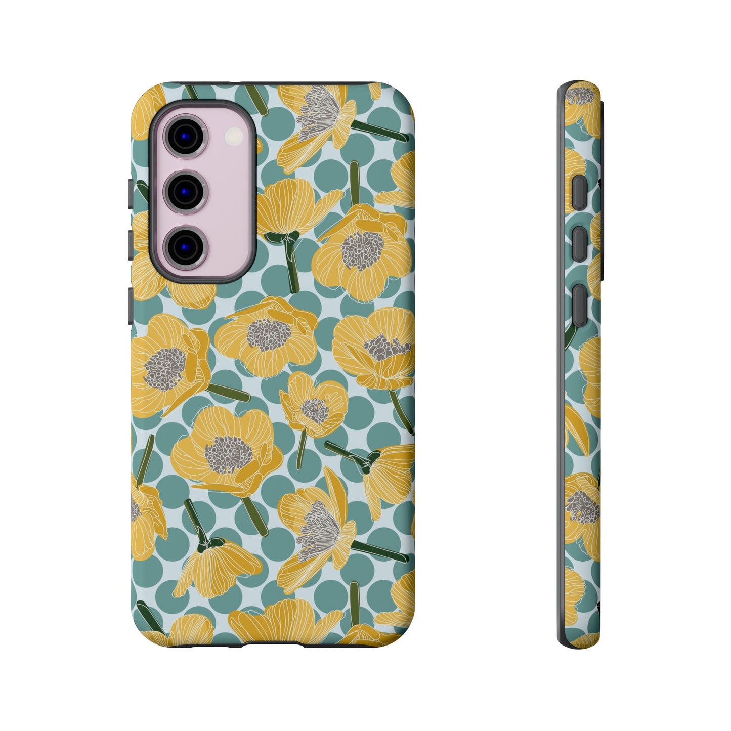 Buttercups and Polka Dots Tough Cases for Samsung