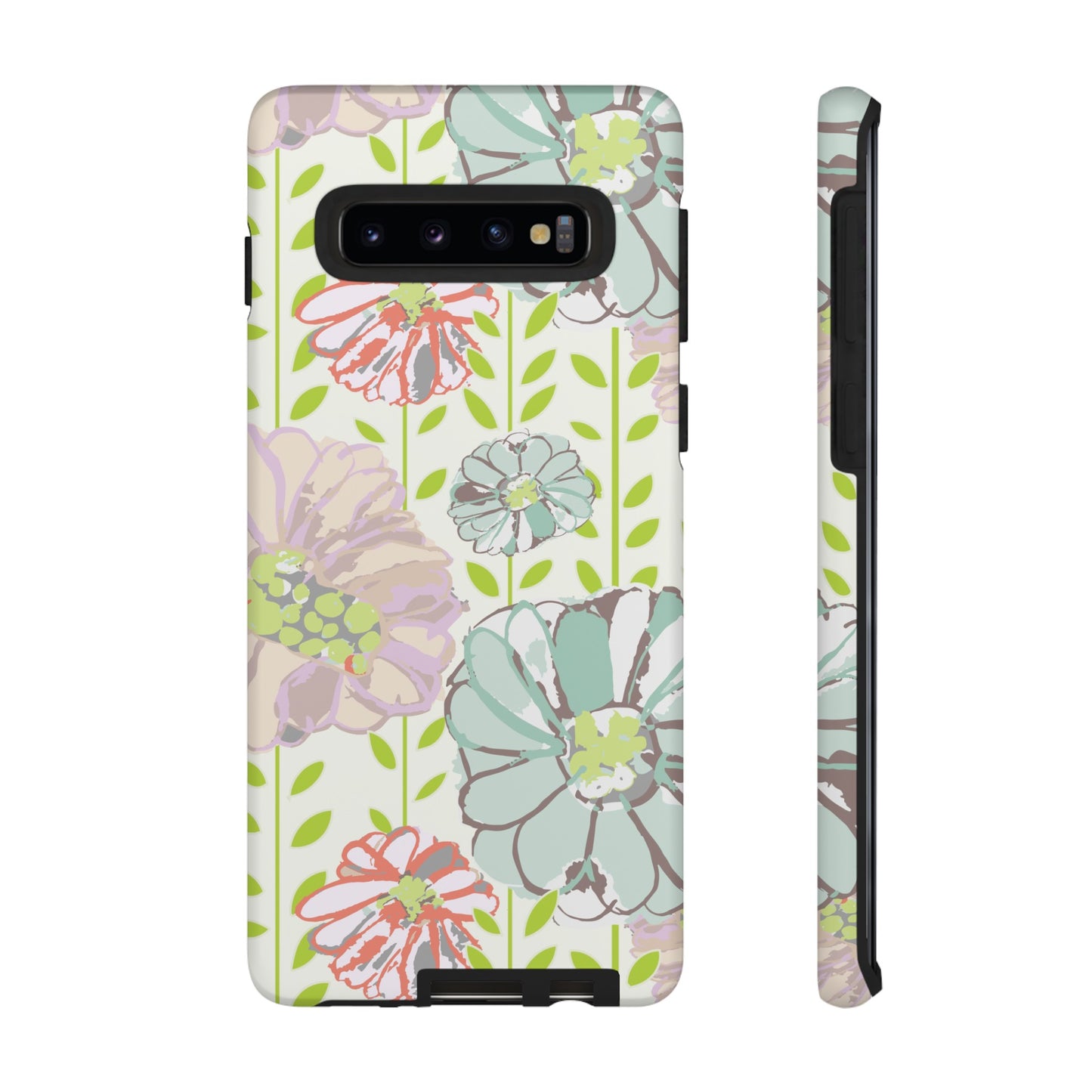 Soft Watercolor Floral Tough Cases for Samsung