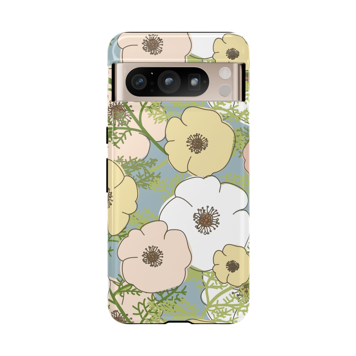 Playful Poppies Tough Cases for Google Pixel