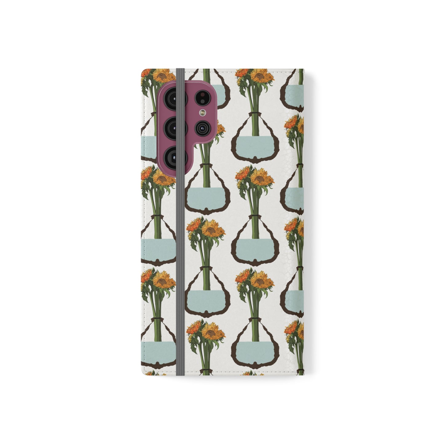 Sunflowers Flip Cases for Samsung