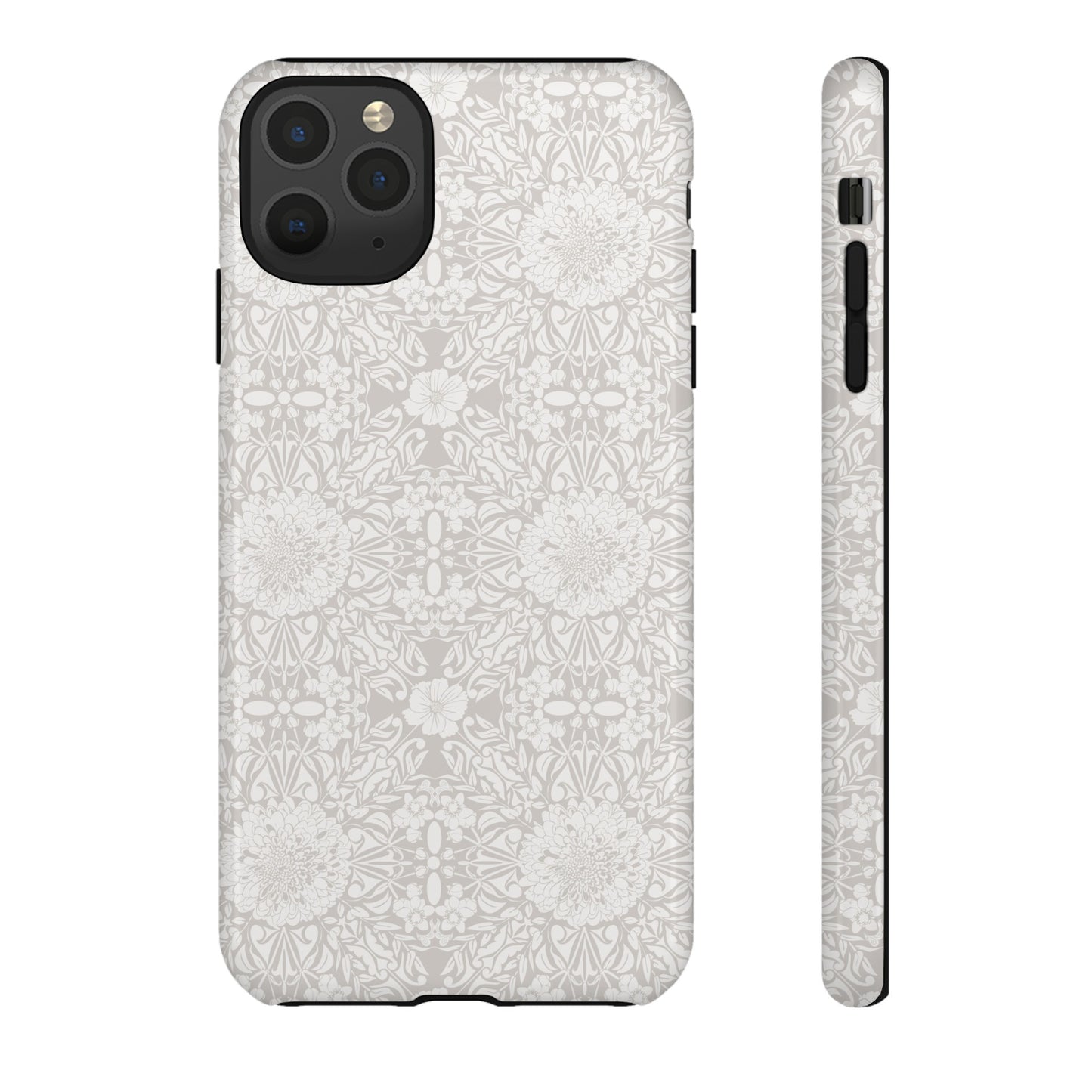 New Nouveau in Gray Tough Cases for iPhone