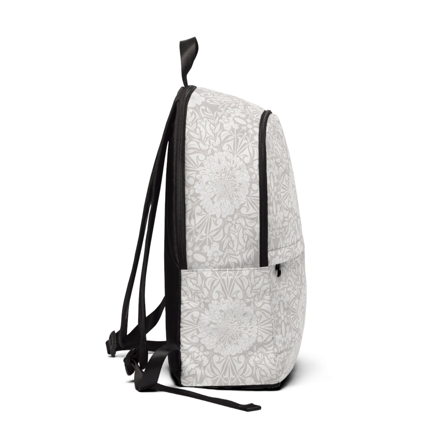 New Nouveau in Gray Fabric Backpack