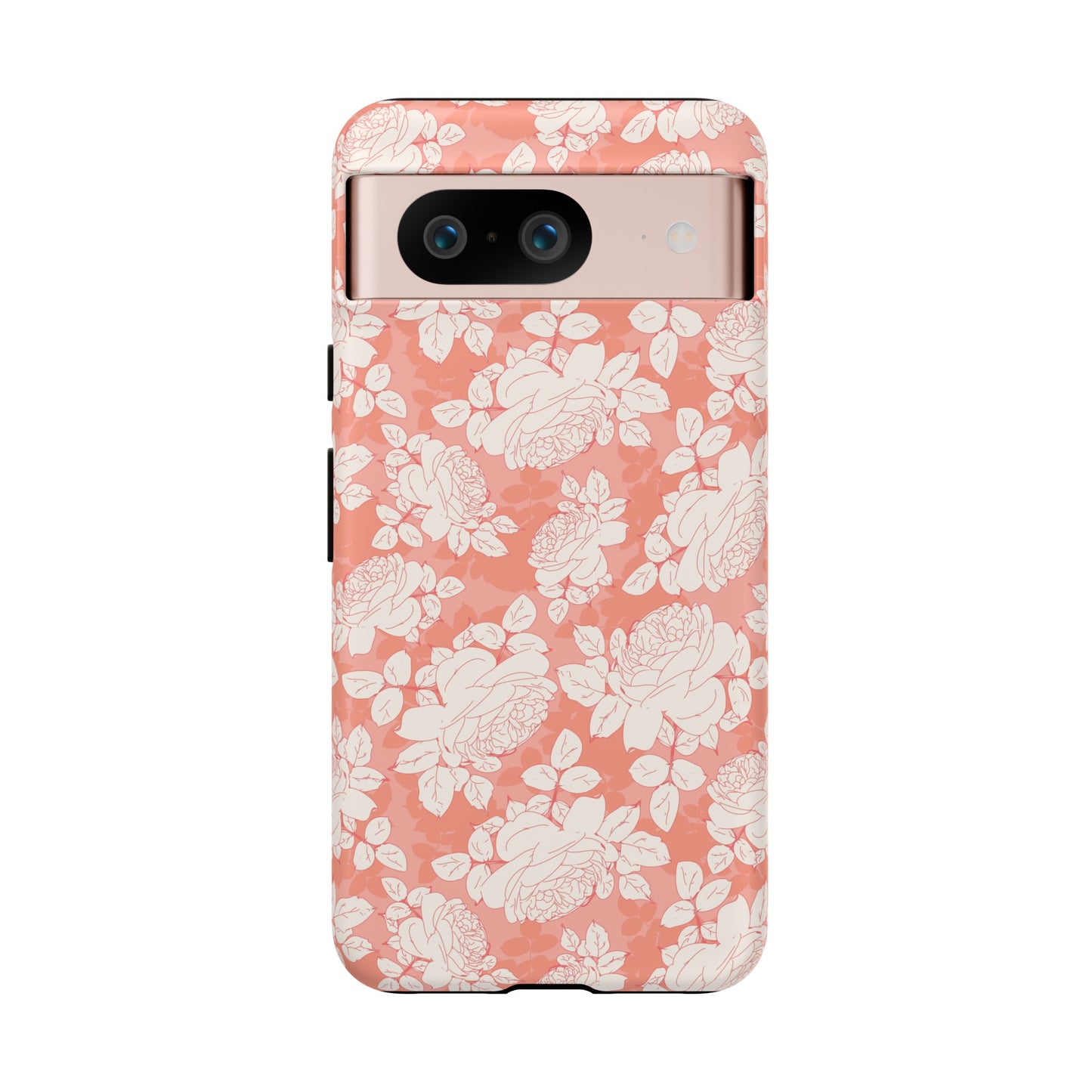 Peach and Cream Roses Tough Cases for Google Pixel