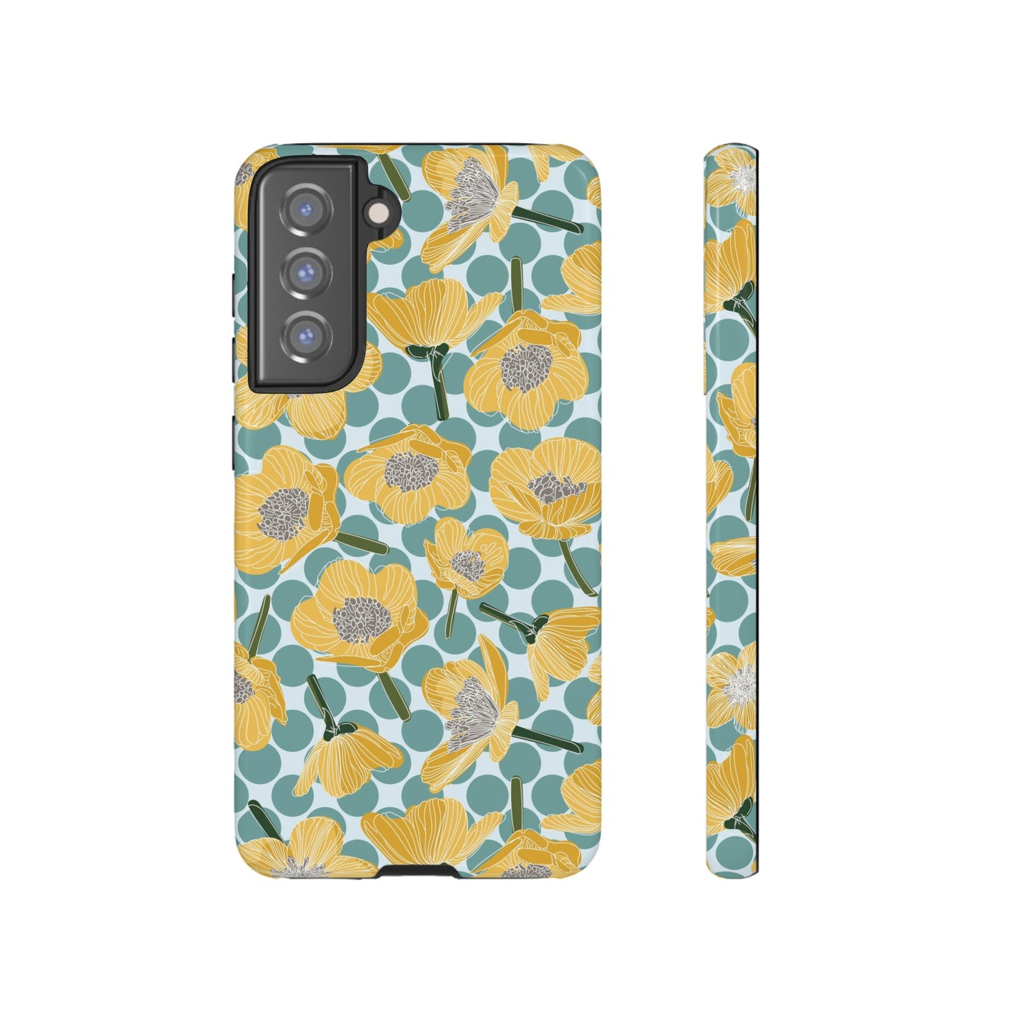 Buttercups and Polka Dots Tough Cases for Samsung