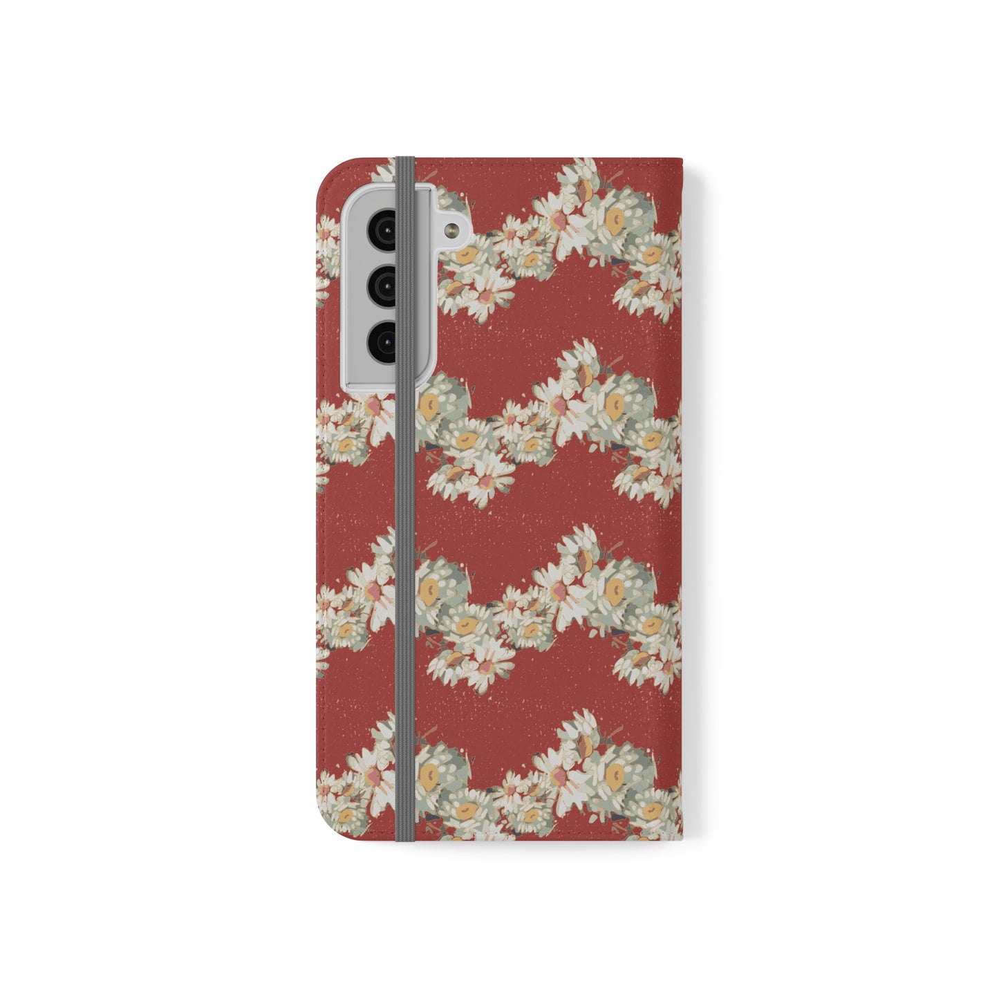 Daisies, Zig Zag Stripe Flip Cases for Samsung