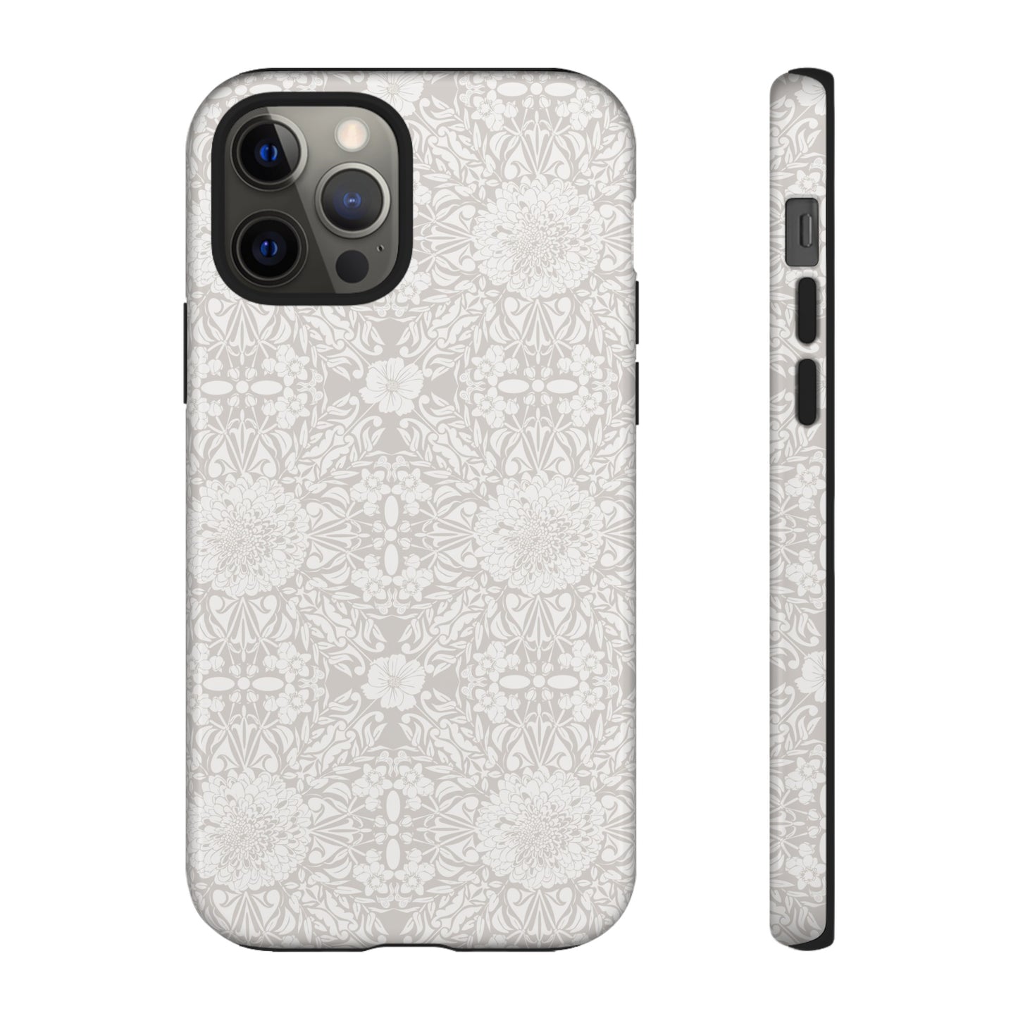 New Nouveau in Gray Tough Cases for iPhone