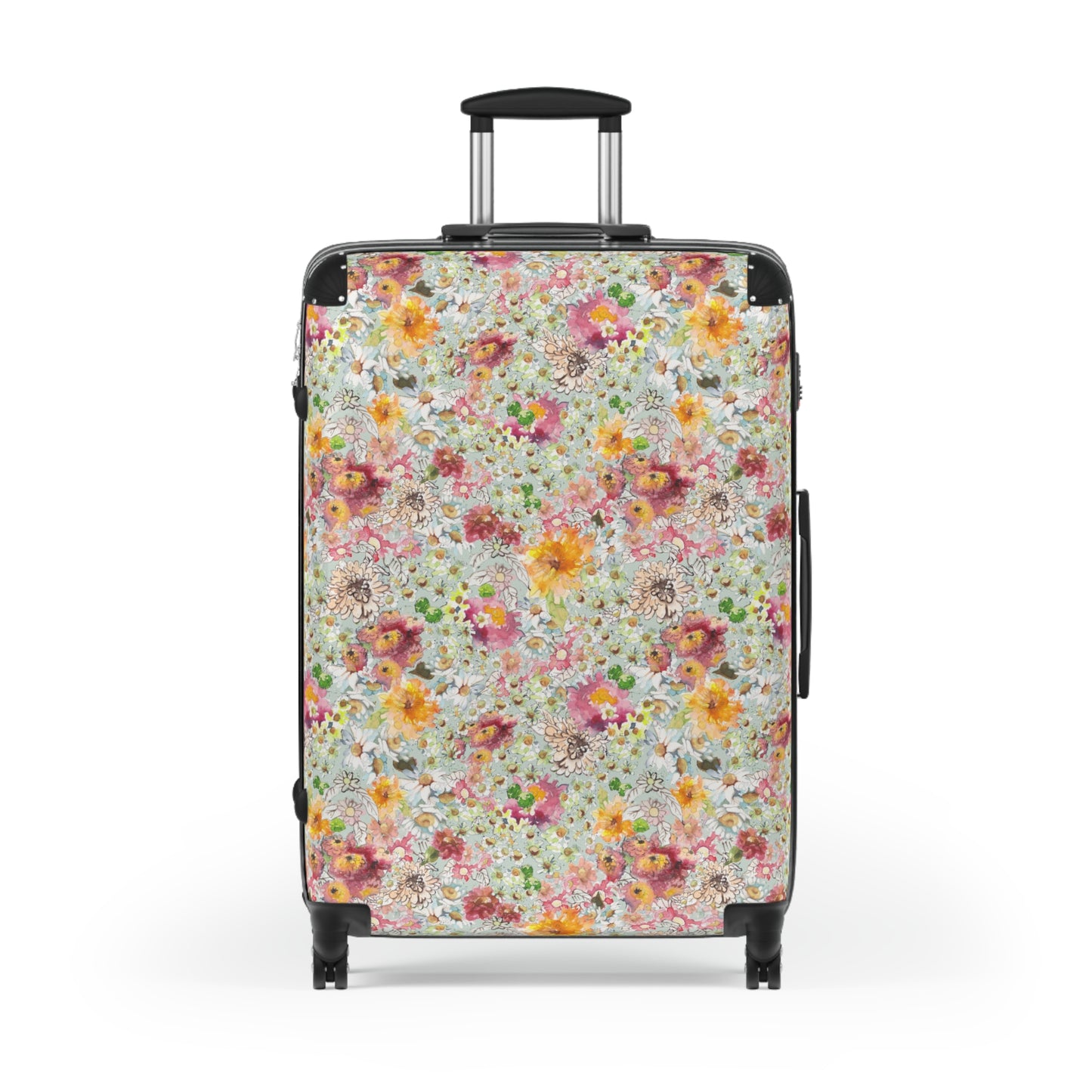 Farmhouse Floral Suitcase