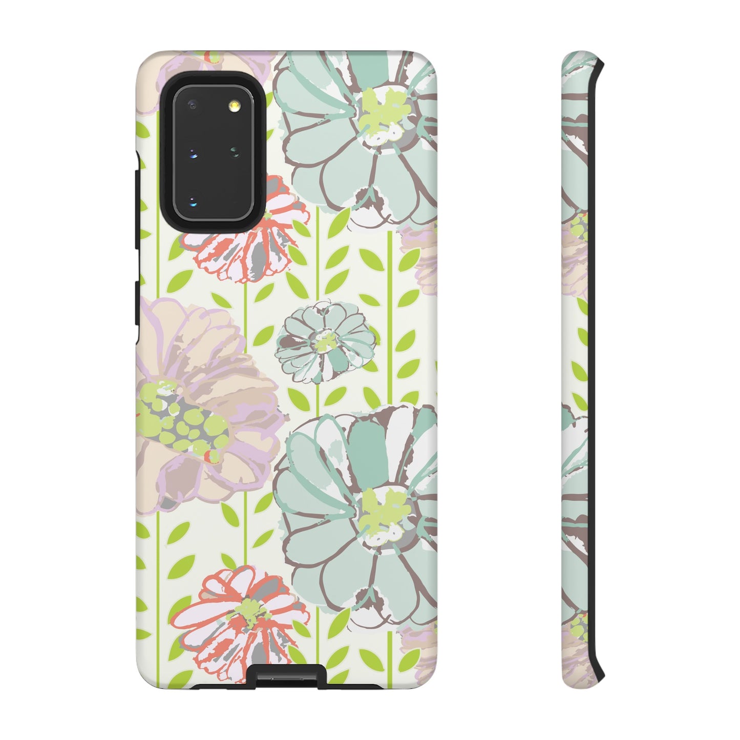 Soft Watercolor Floral Tough Cases for Samsung