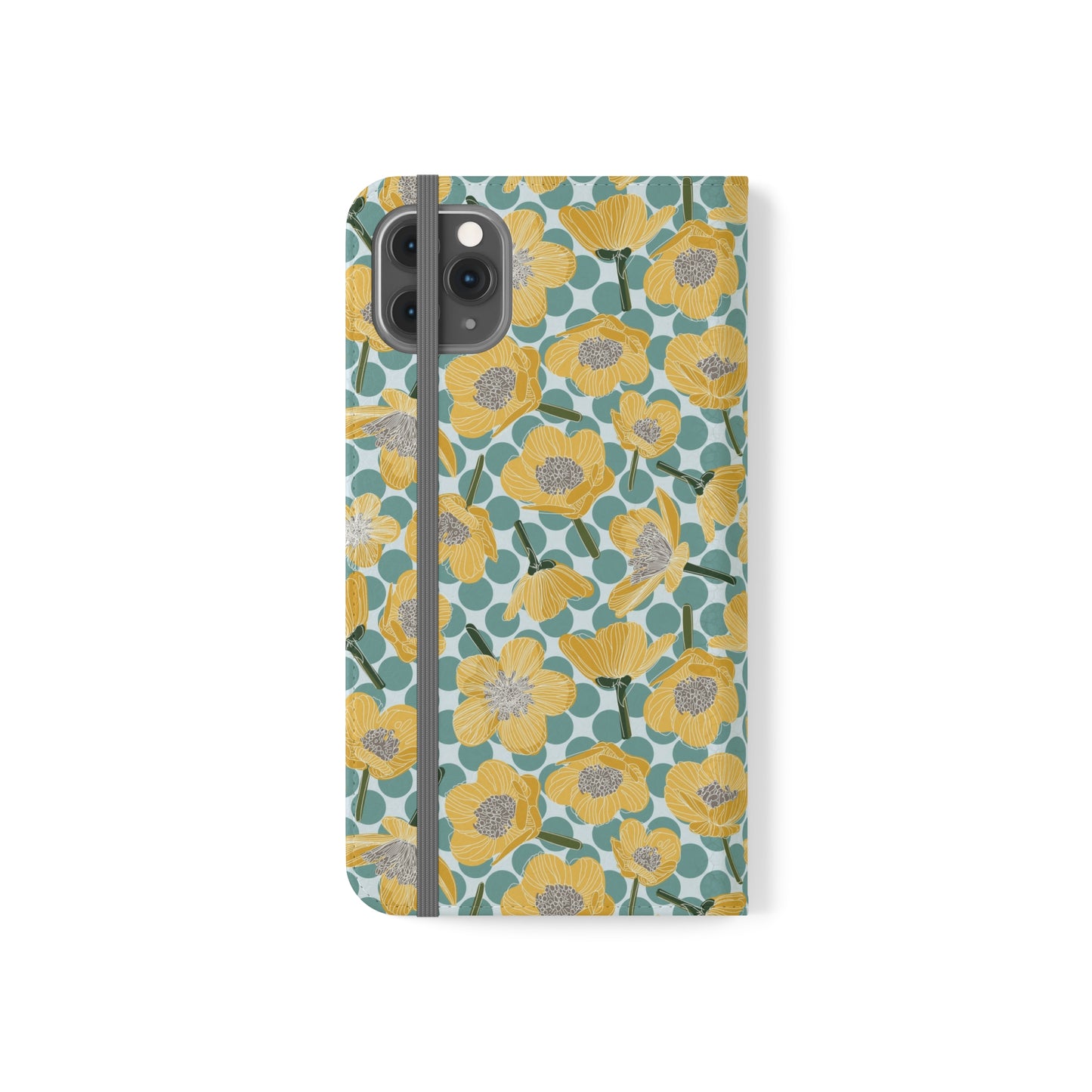 Buttercups and Polka Dots Flip Cases for iPhone