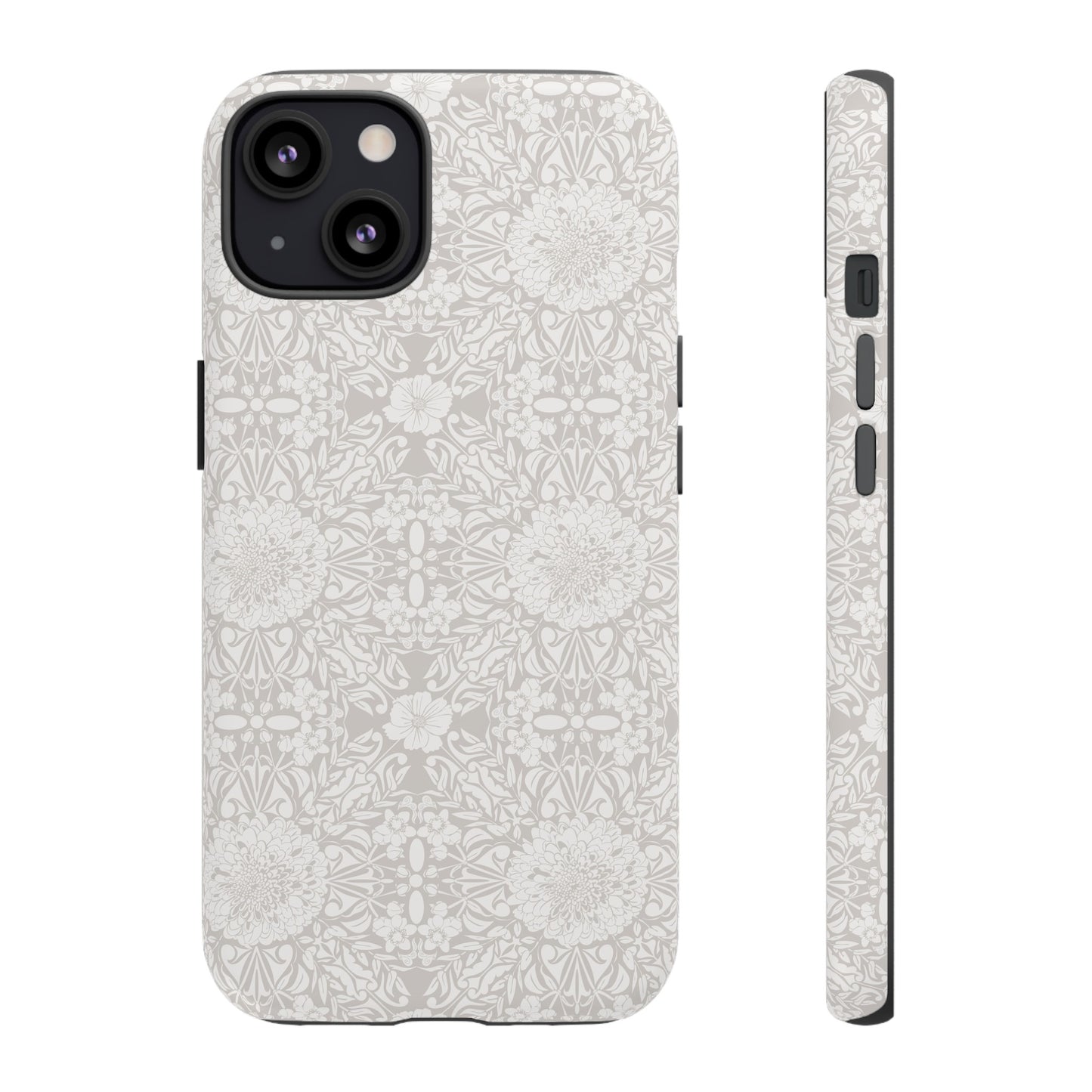 New Nouveau in Gray Tough Cases for iPhone