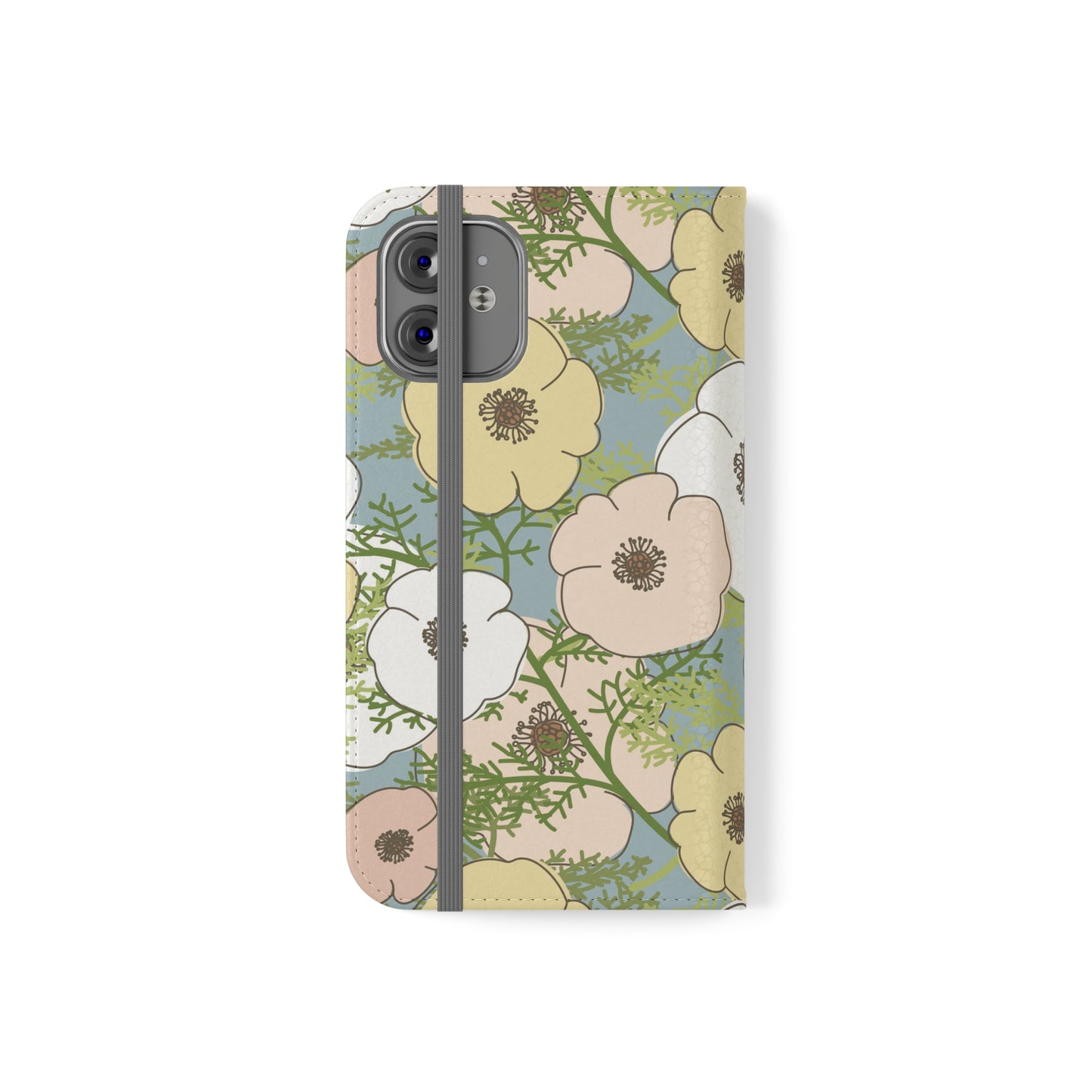 Playful Poppies Flip Cases for iPhone