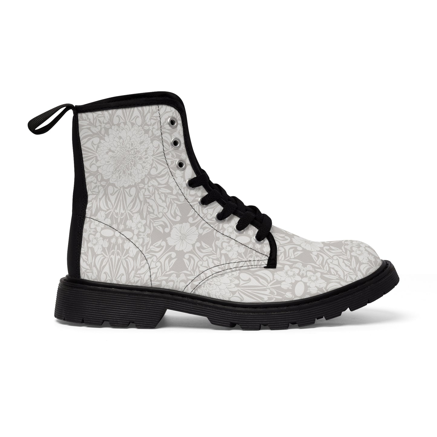 New Nouveau in Gray Women's Canvas Boots