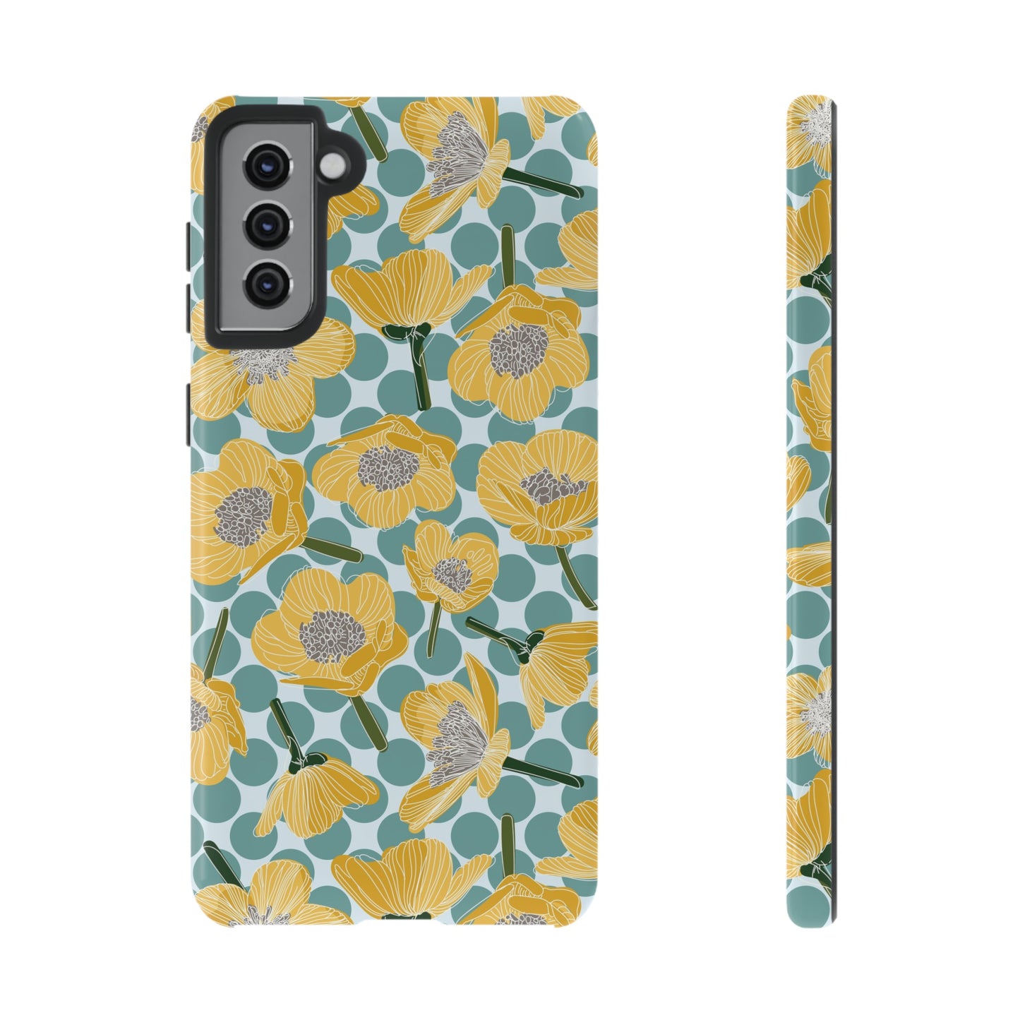 Buttercups and Polka Dots Tough Cases for Samsung