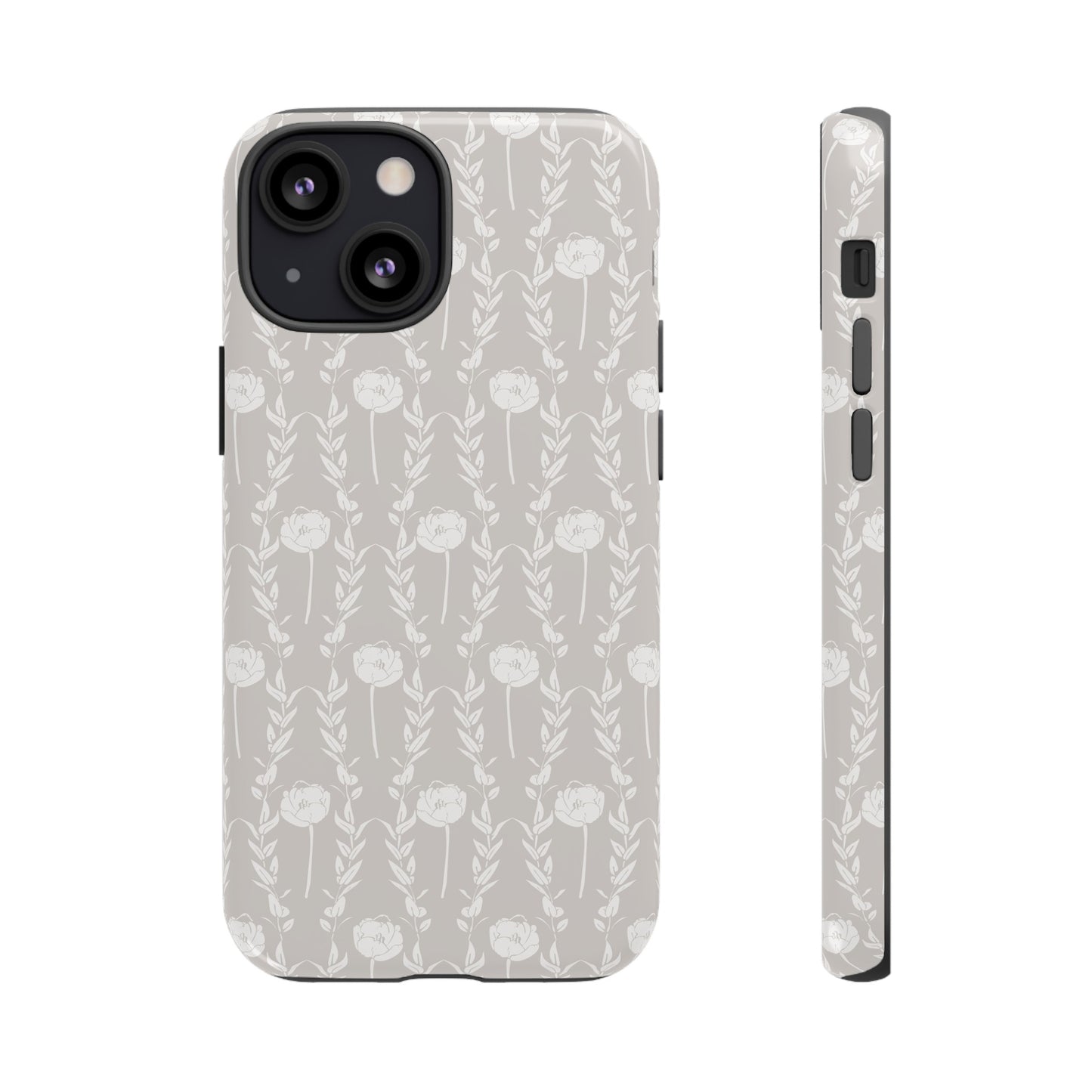 New Nouveau in Gray Tough Cases for iPhone