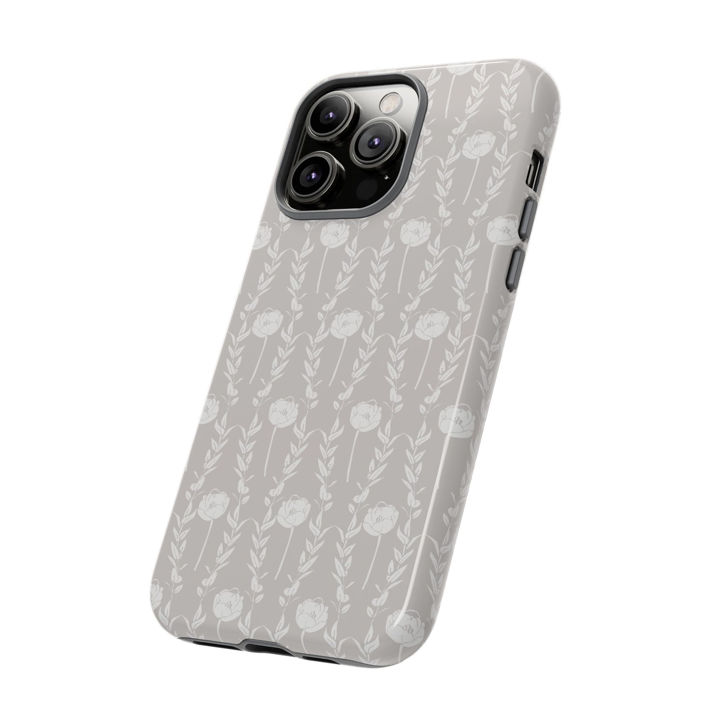 New Nouveau in Gray Tough Cases for iPhone