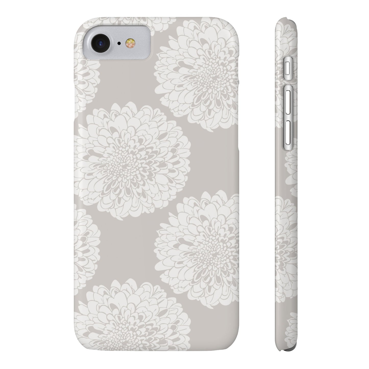 New Nouveau in Gray Slim Phone Cases