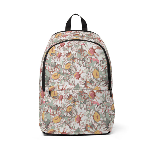 Daisies Fabric Backpack