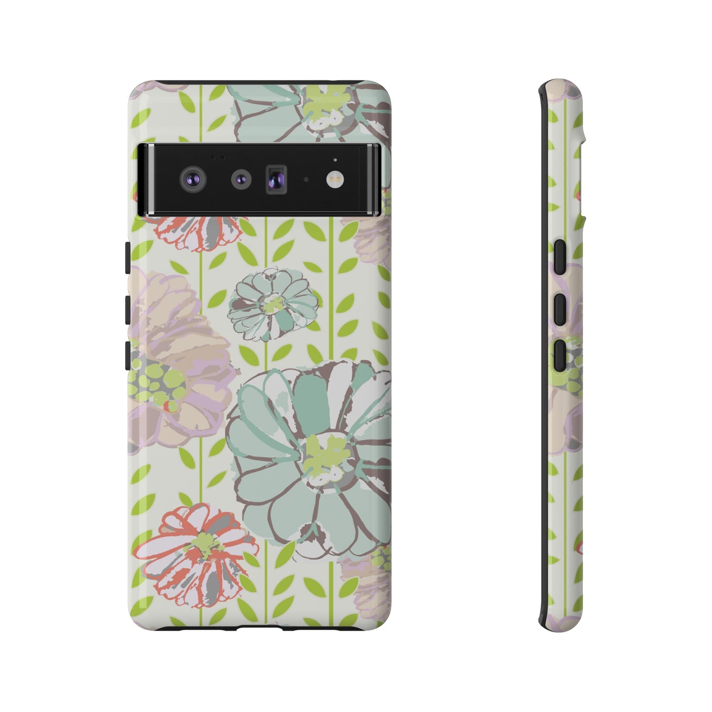 Soft Watercolor Floral Tough Cases for Google Pixel