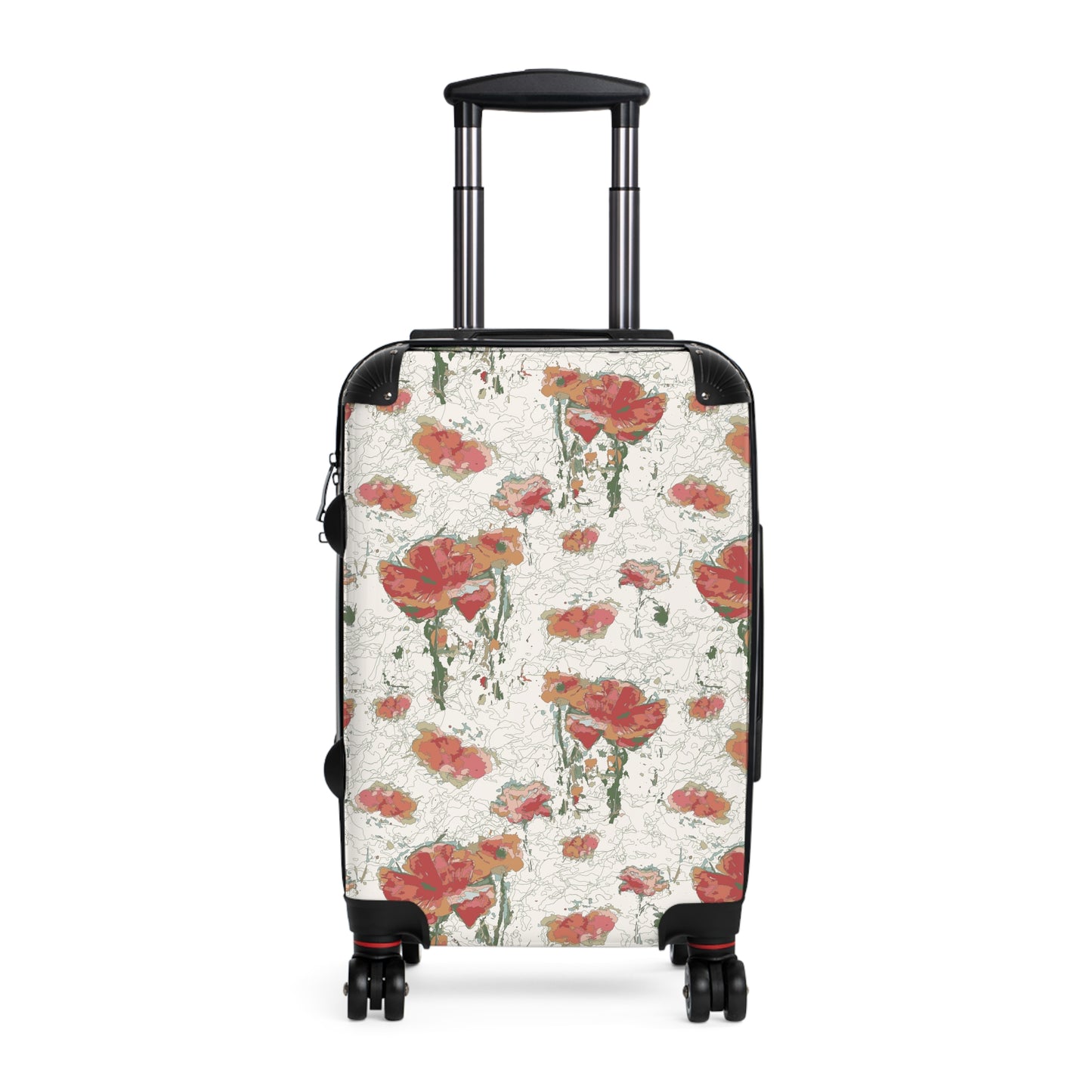 Orange Poppies Suitcase