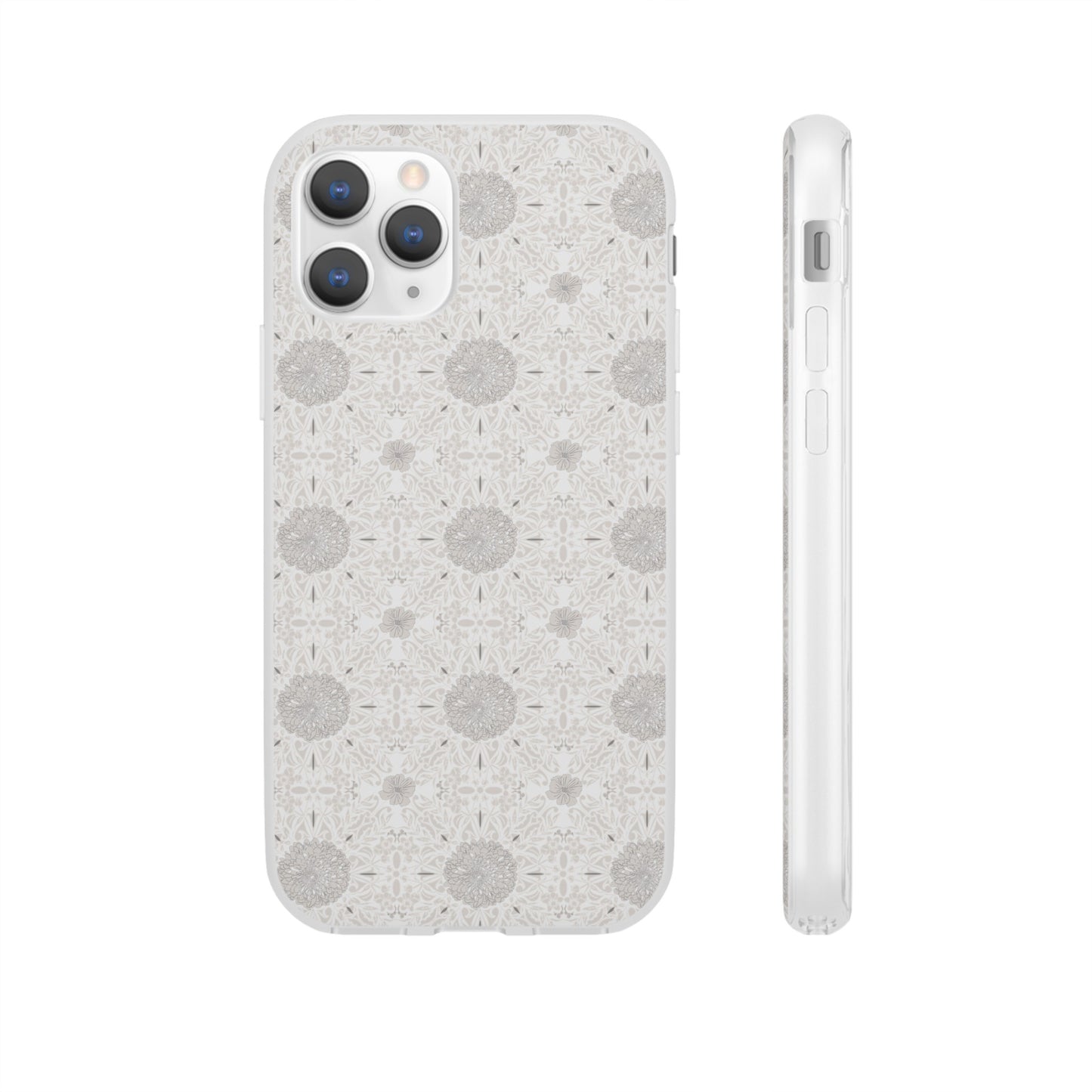 New Nouveau in Gray Flexi Cases for iPhone