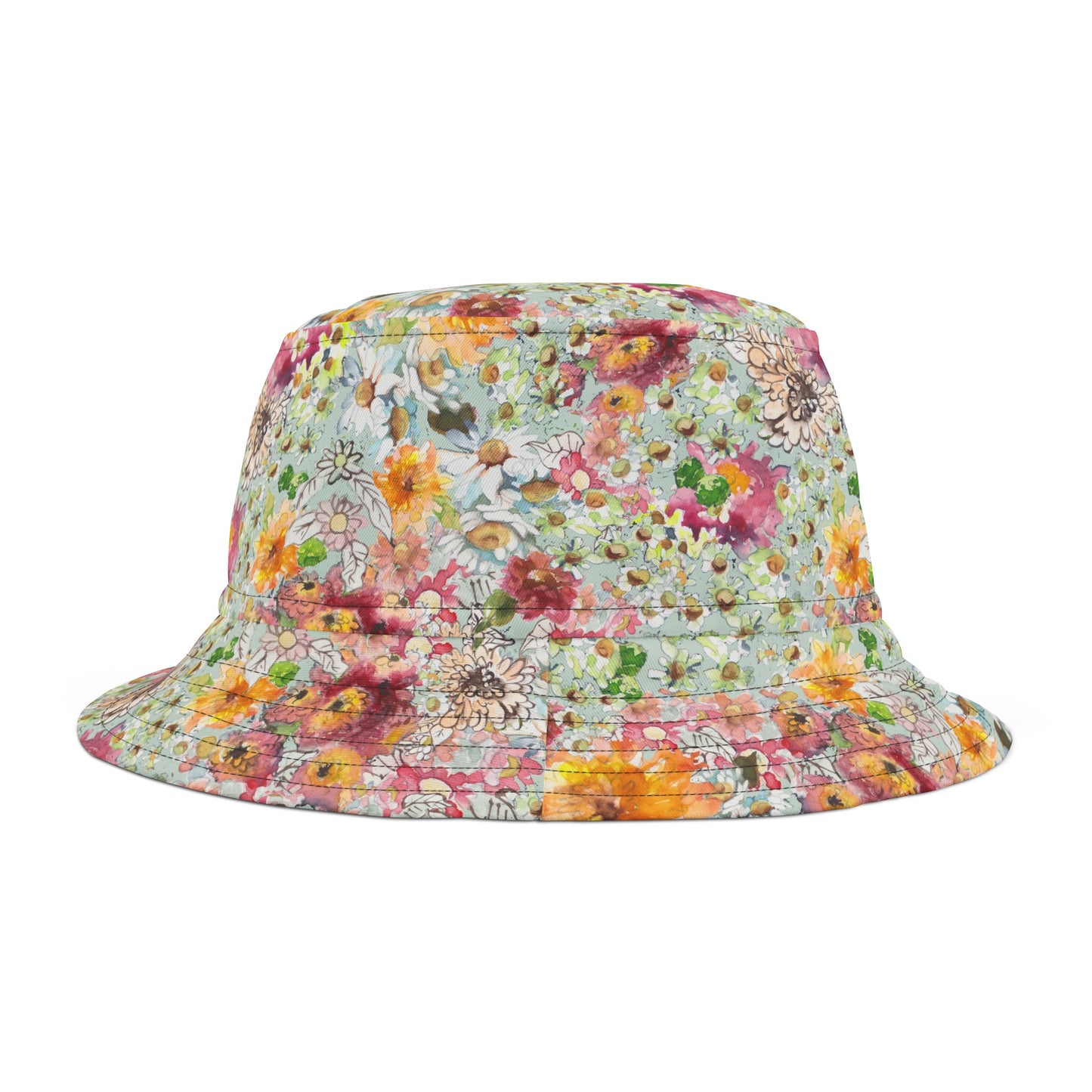 Farmhouse Floral Bucket Hat